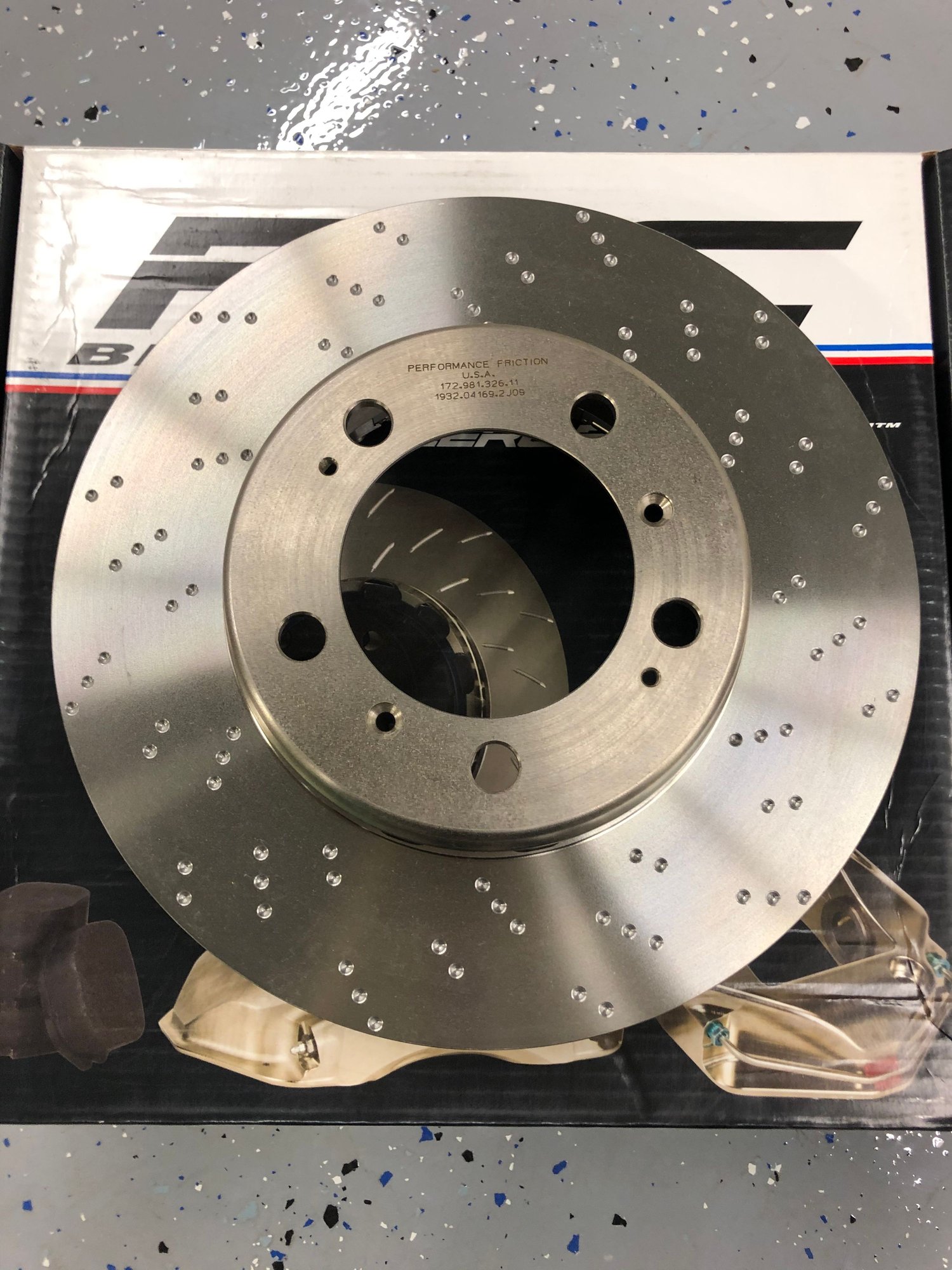 Brakes - Performance Friction - 2 piece rotor - New - 1996 to 2012 Porsche Boxster - 1997 to 2009 Porsche Carrera - 1996 to 2012 Porsche Cayman - Chicago, IL 60634, United States