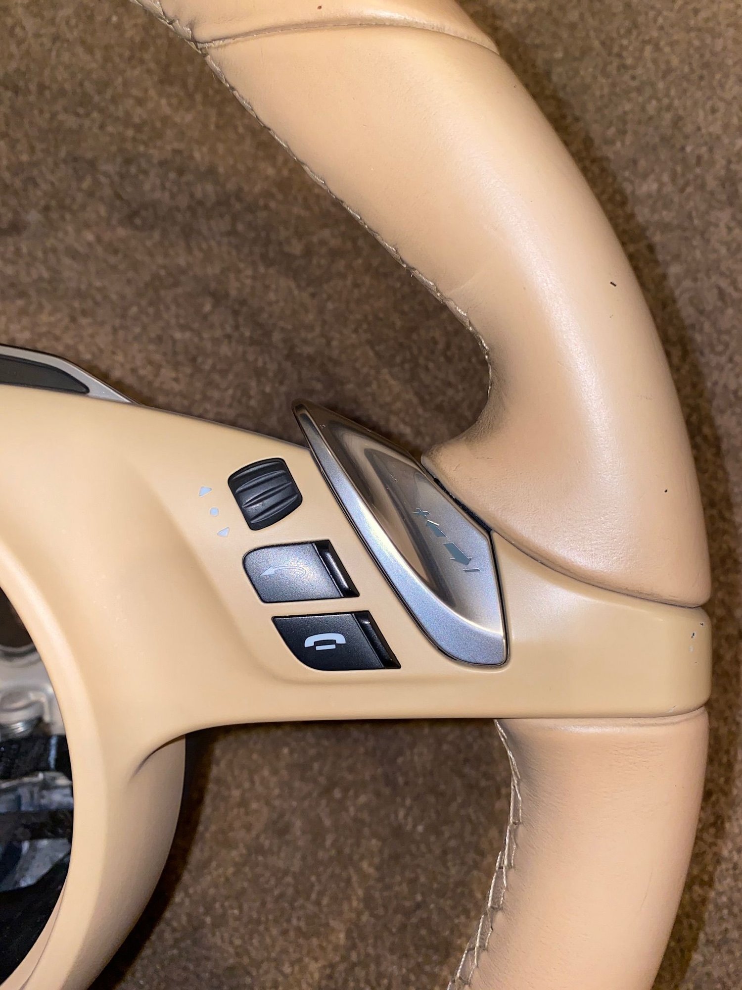 Interior/Upholstery - Multifunction steering wheel with airbag for PDK - Used - 2013 to 2016 Porsche 911 - Fort Myers, FL 33919, United States