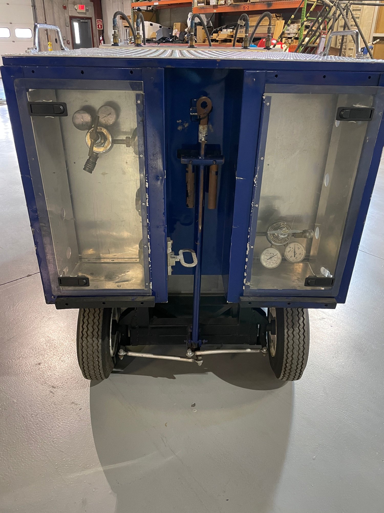 Miscellaneous - Pit Cart with Lista Tool Box, Integrated Nitrogen System, Storage - Used - 1972 to 2023 Porsche All Models - Suffolk, VA 23434, United States