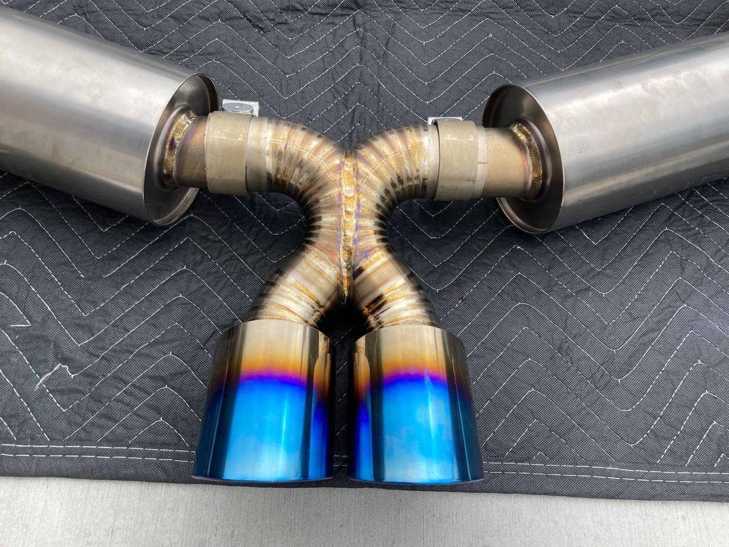 Top Speed Pro 1 Titanium Exhaust for sale Rennlist Porsche