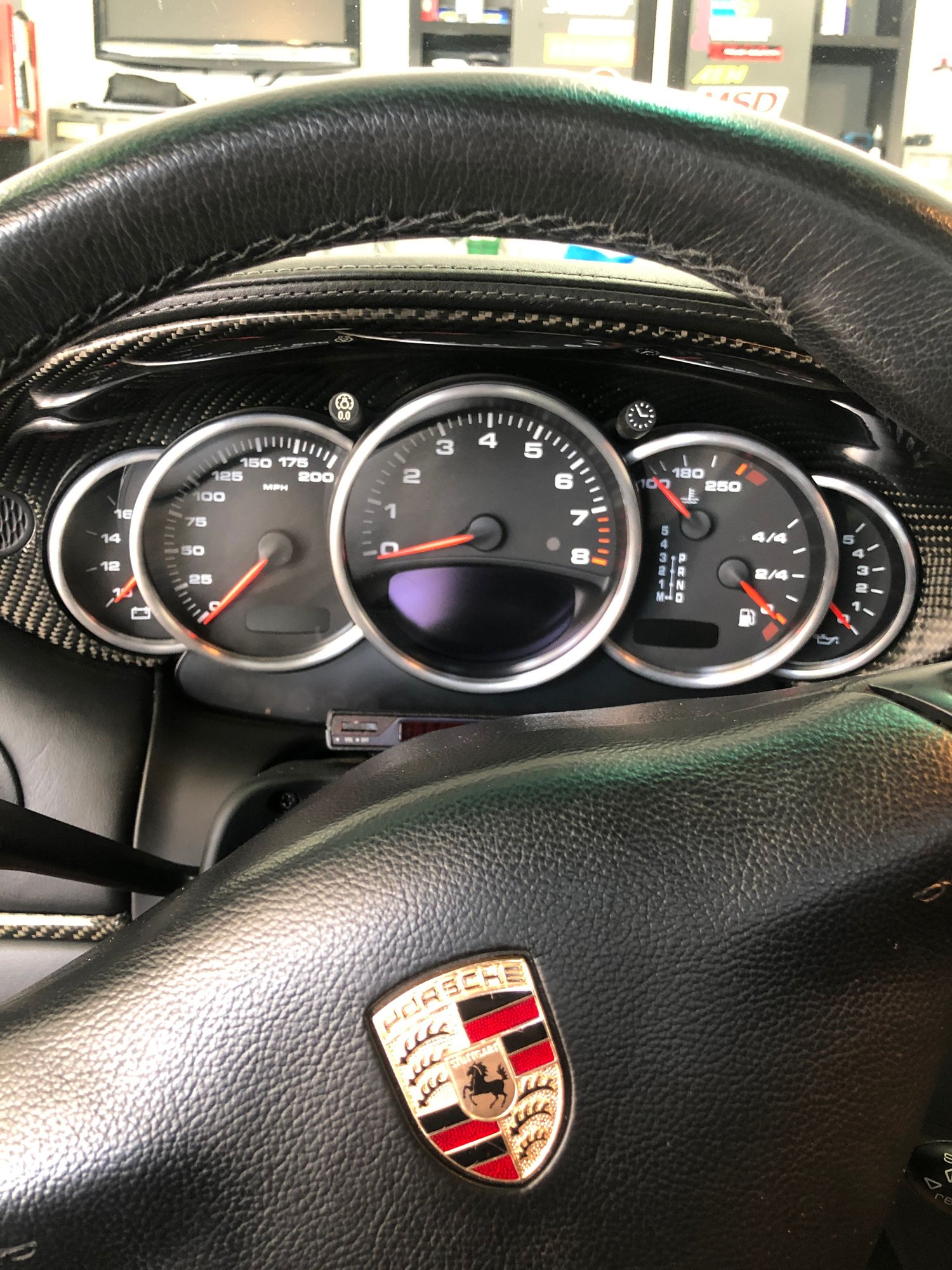 Interior/Upholstery - 996 Aluminum Gauge Trim Rings - Used - 1999 to 2004 Porsche 911 - Edwardsville, MO 62025, United States