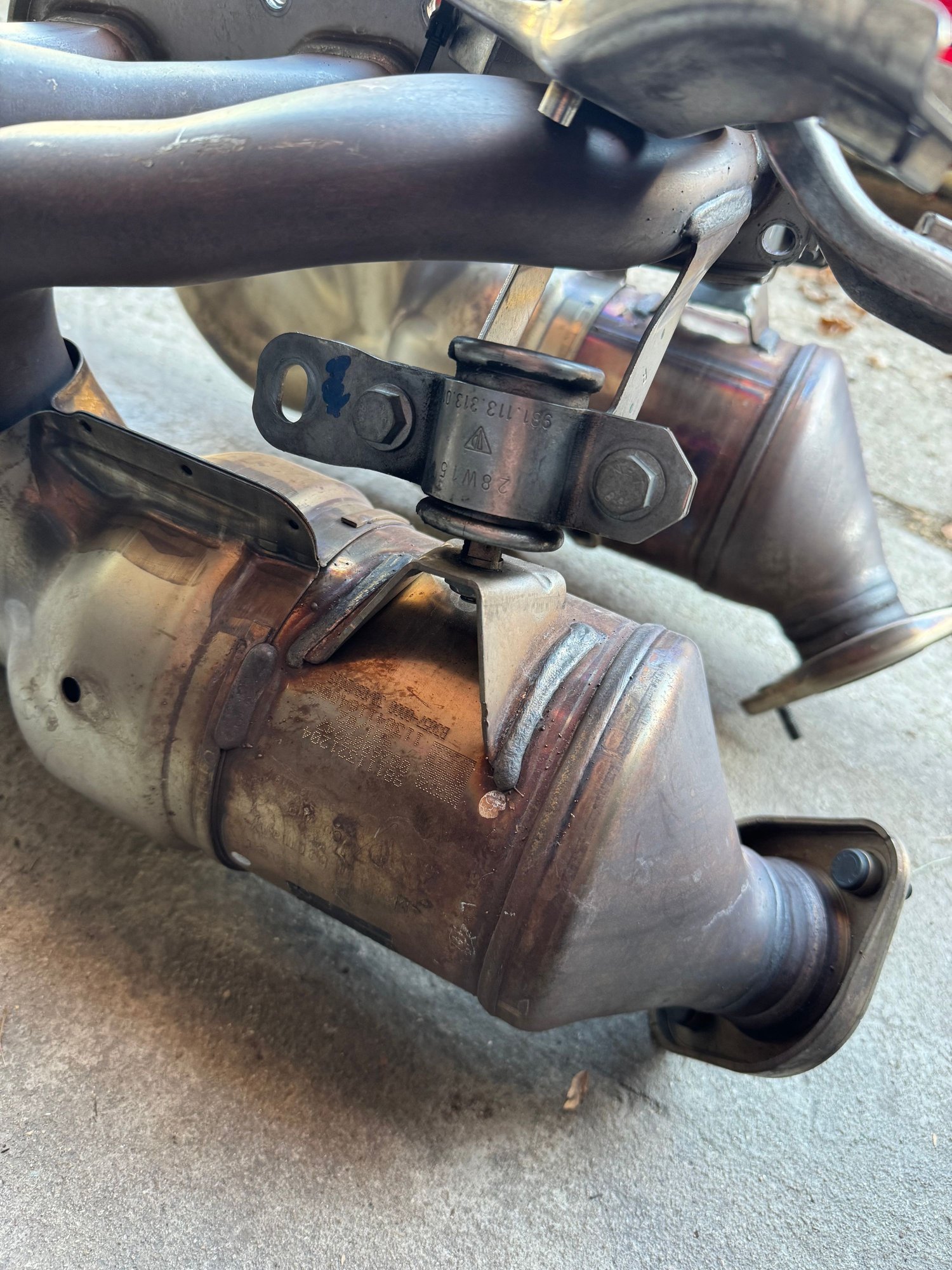 Engine - Exhaust - 981 GT4 OEM mufflers (30k mi) - Used - -1 to 2025  All Models - Chicago, IL 60642, United States