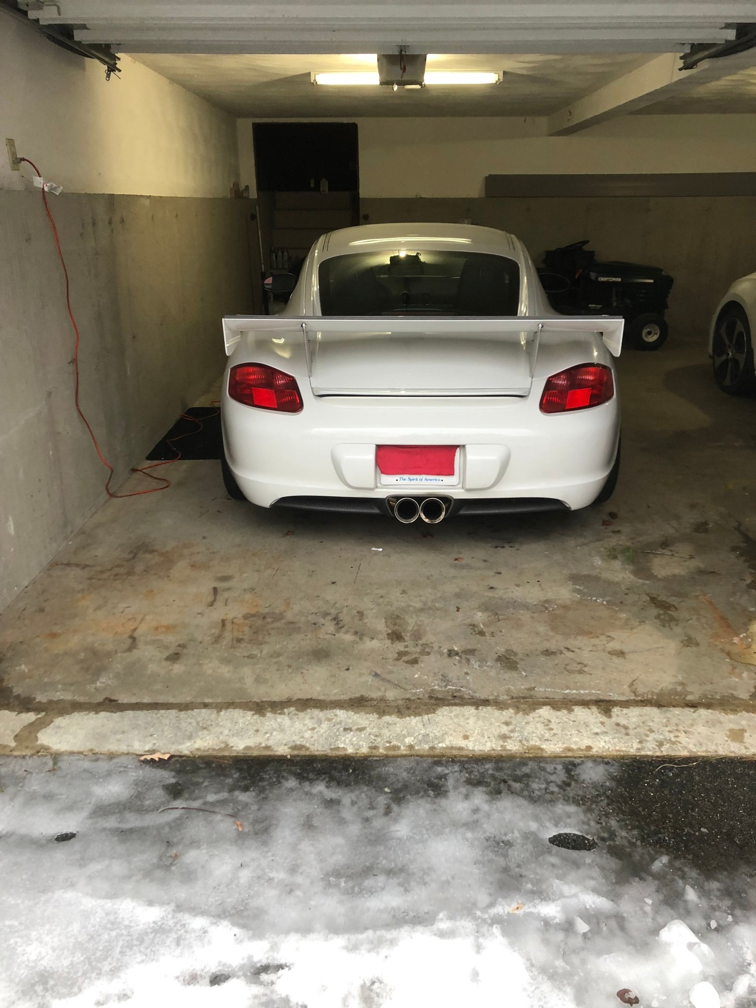 2007 Porsche Cayman - 2007 Cayman S - Modified w/ Turbo - Used - VIN WP0AB29897U782241 - 29,000 Miles - 6 cyl - 2WD - Manual - Coupe - White - Tewksbury, MA 01876, United States