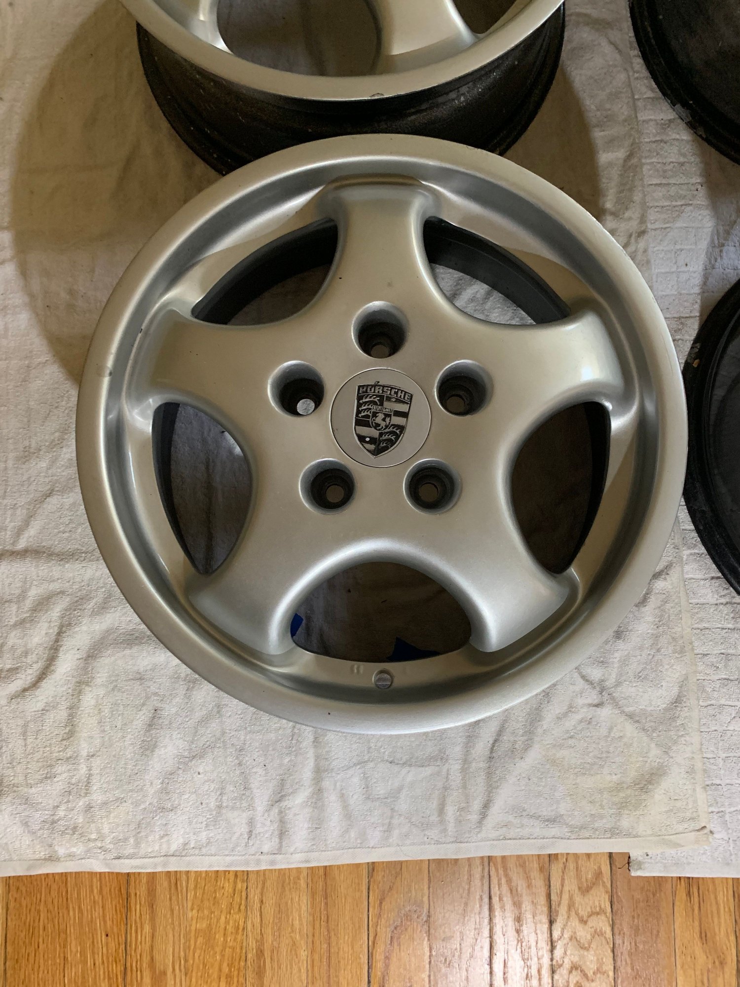 Wheels and Tires/Axles - OEM Porsche Cup 1 17" Wheels 964 - Used - Cincinnati, OH 45220, United States