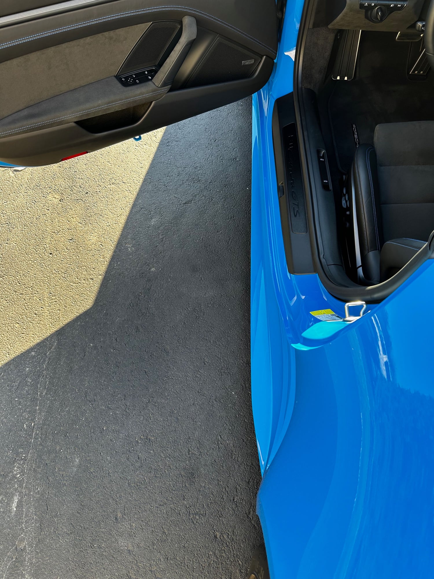 Exterior Body Parts - OEM GT3 Side Skirts in Shark Blue - New - 2020 to 2024 Porsche 911 - Hamilton, ON L8W3X2, Canada