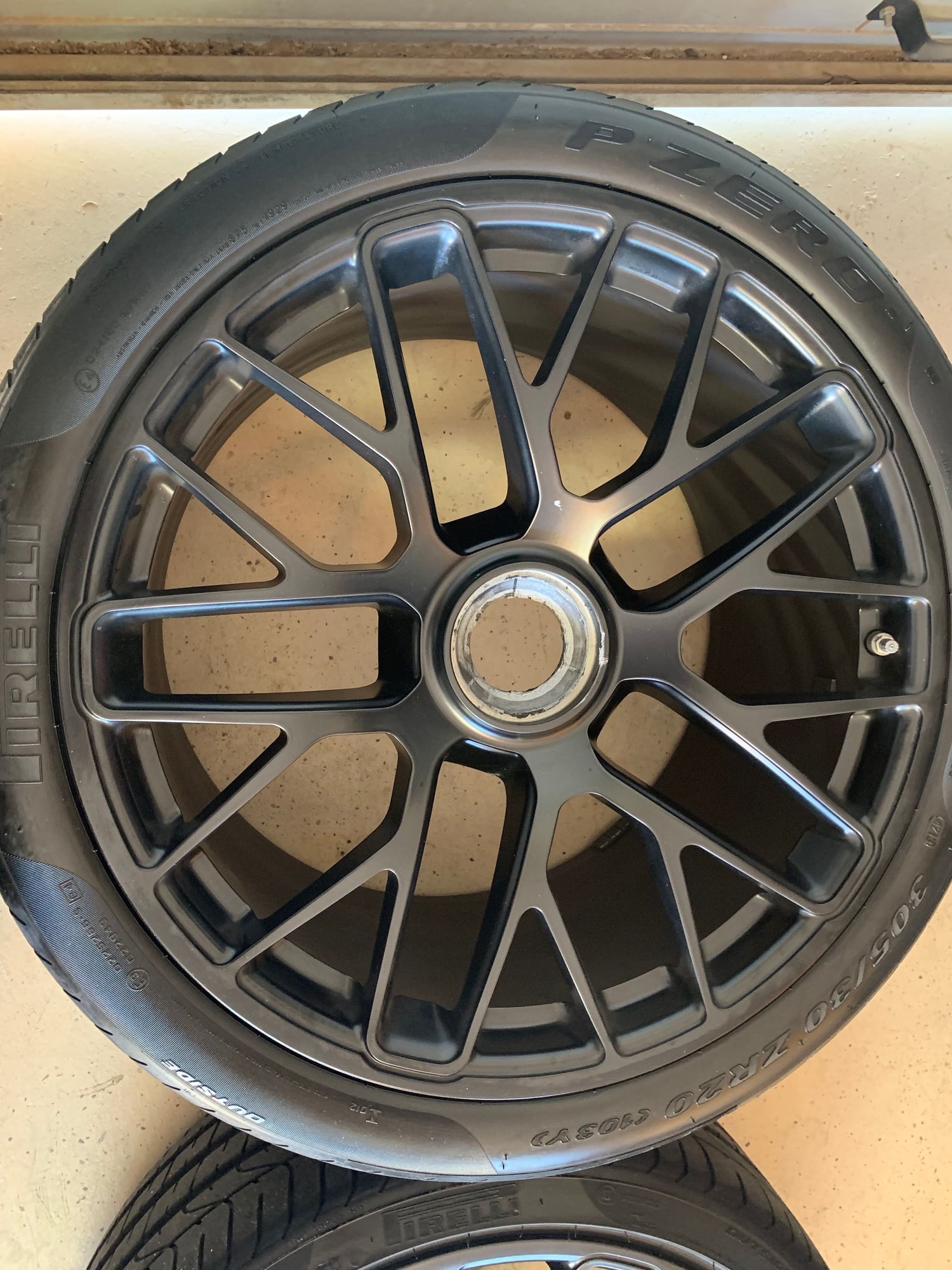 Wheels and Tires/Axles - 991 Turbo S Wheels finished in matte black w/ Tires - Used - 2014 to 2018 Porsche 911 - Scottsdale, AZ 85260, United States