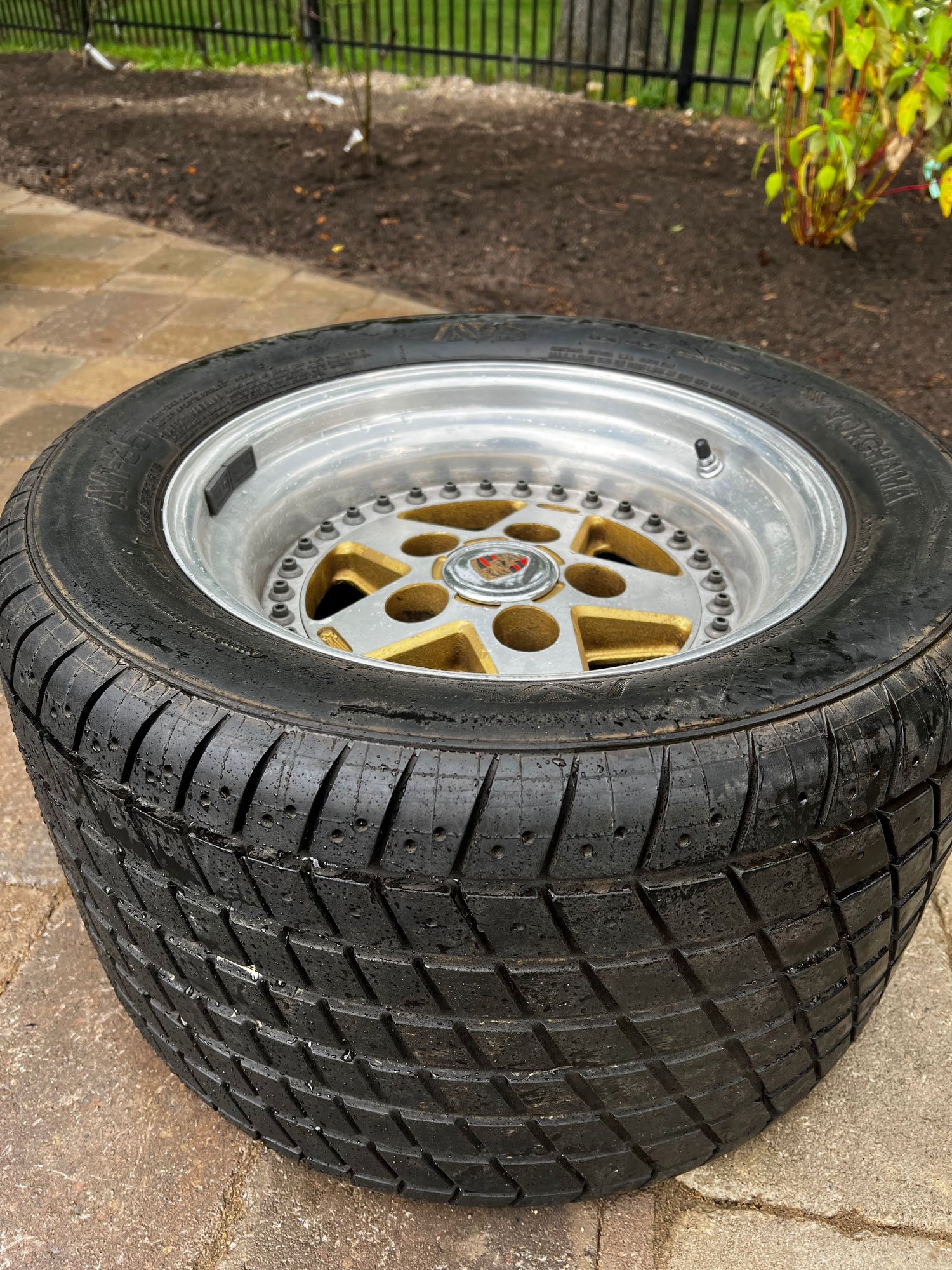 Wheels and Tires/Axles - Vintage Porsche Splitties with Period Correct Tyres - Used - 0  All Models - Waterloo, ON N2E2B4, Canada
