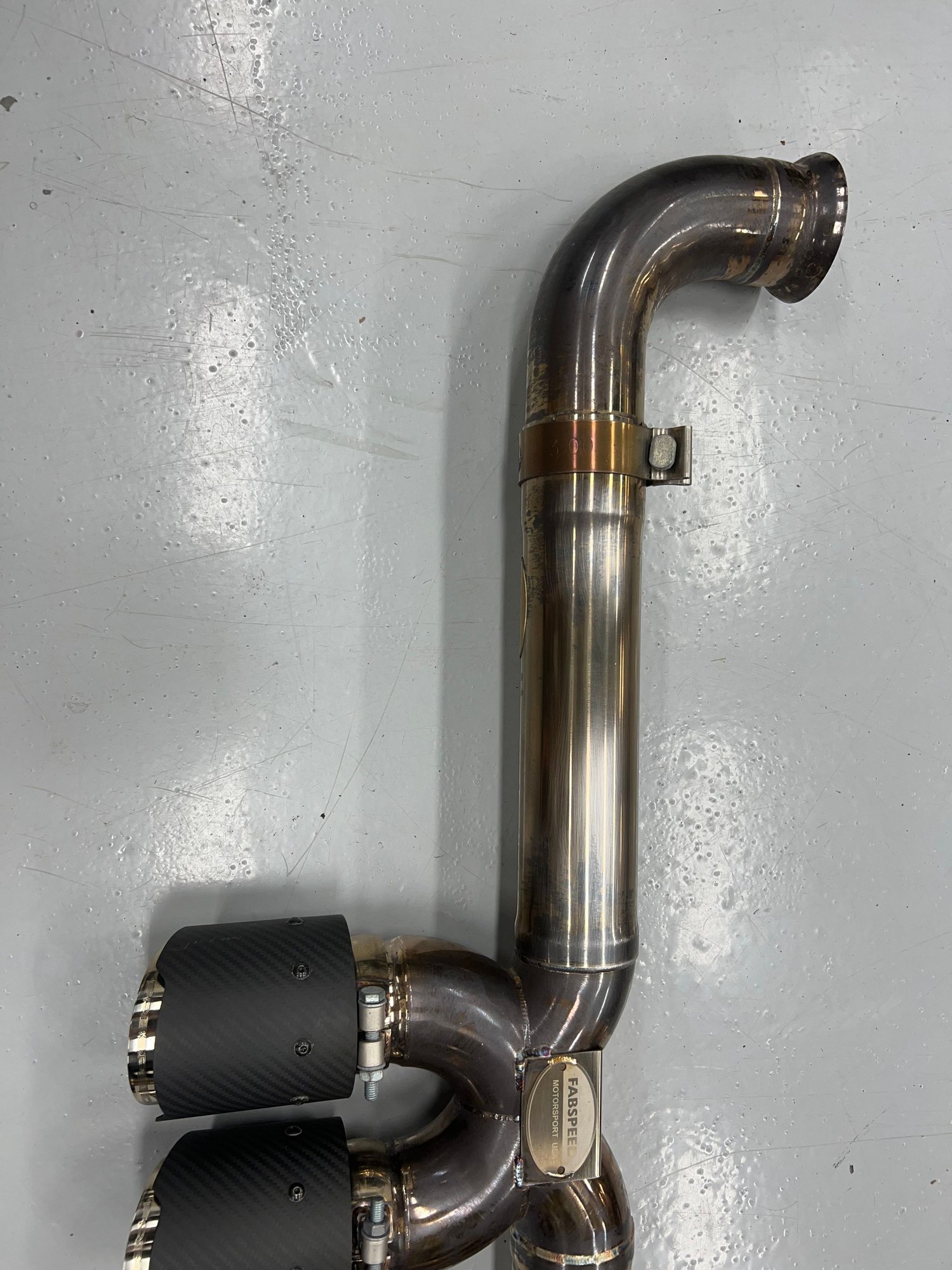 Engine - Exhaust - 2014-2019 GT3/GT3RS FabSpeed Cat Back Competition X Pipe - Used - 2014 to 2019 Porsche GT3 - Wayzata, MN 55391, United States