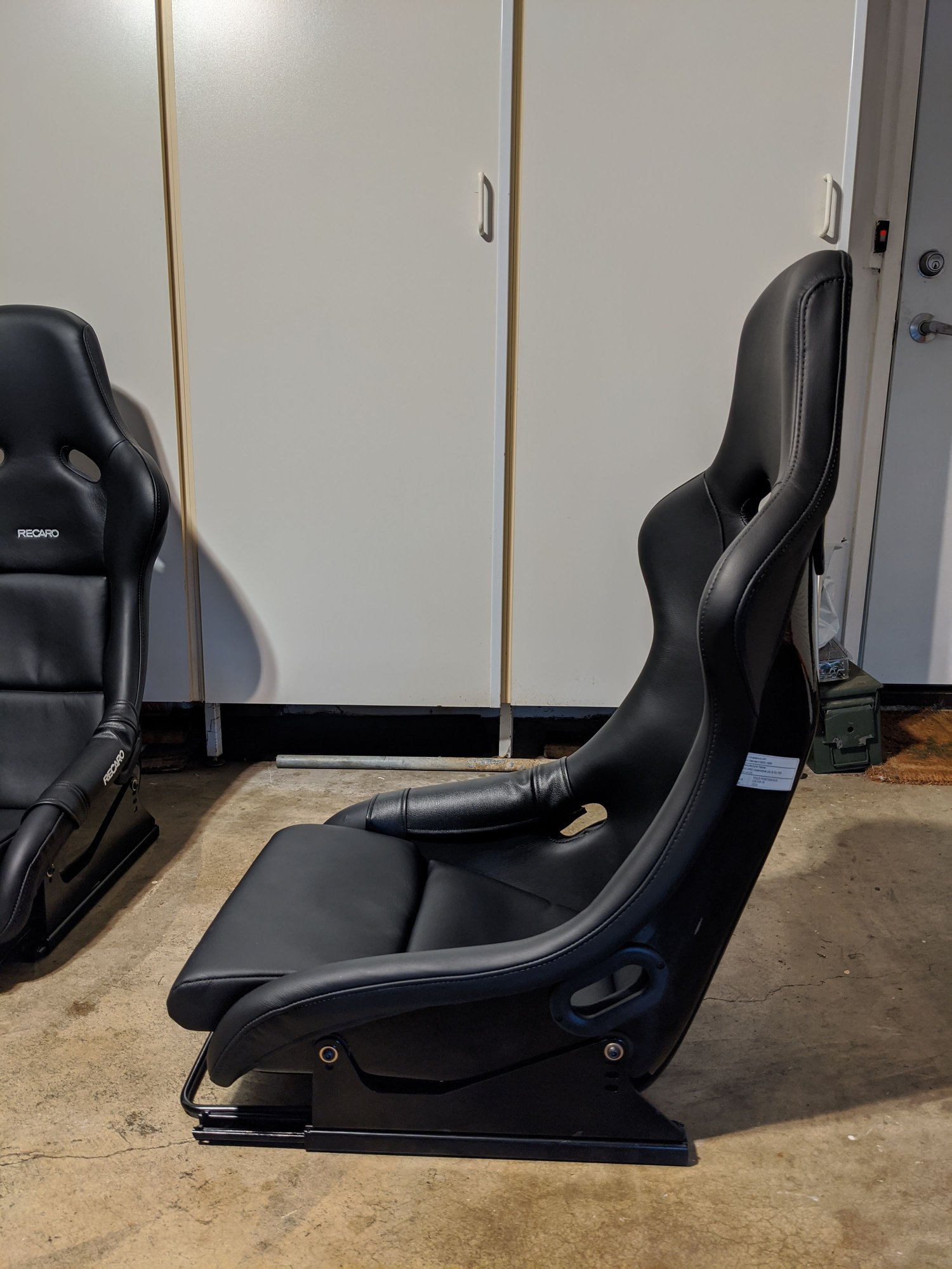 Recaro Pole Position Leather Seats Brey Krause For 911 964 Rennlist Porsche Discussion Forums