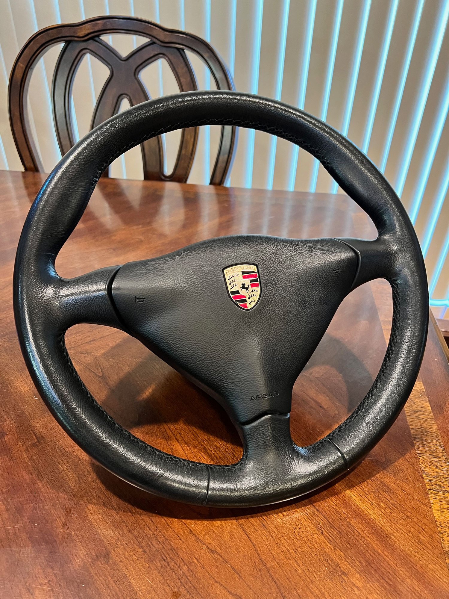 Steering/Suspension - Porsche 996 993 Boxster 3 spoke leather steering wheel - Used - 1995 to 1998 Porsche 911 - Carson, CA 90746, United States