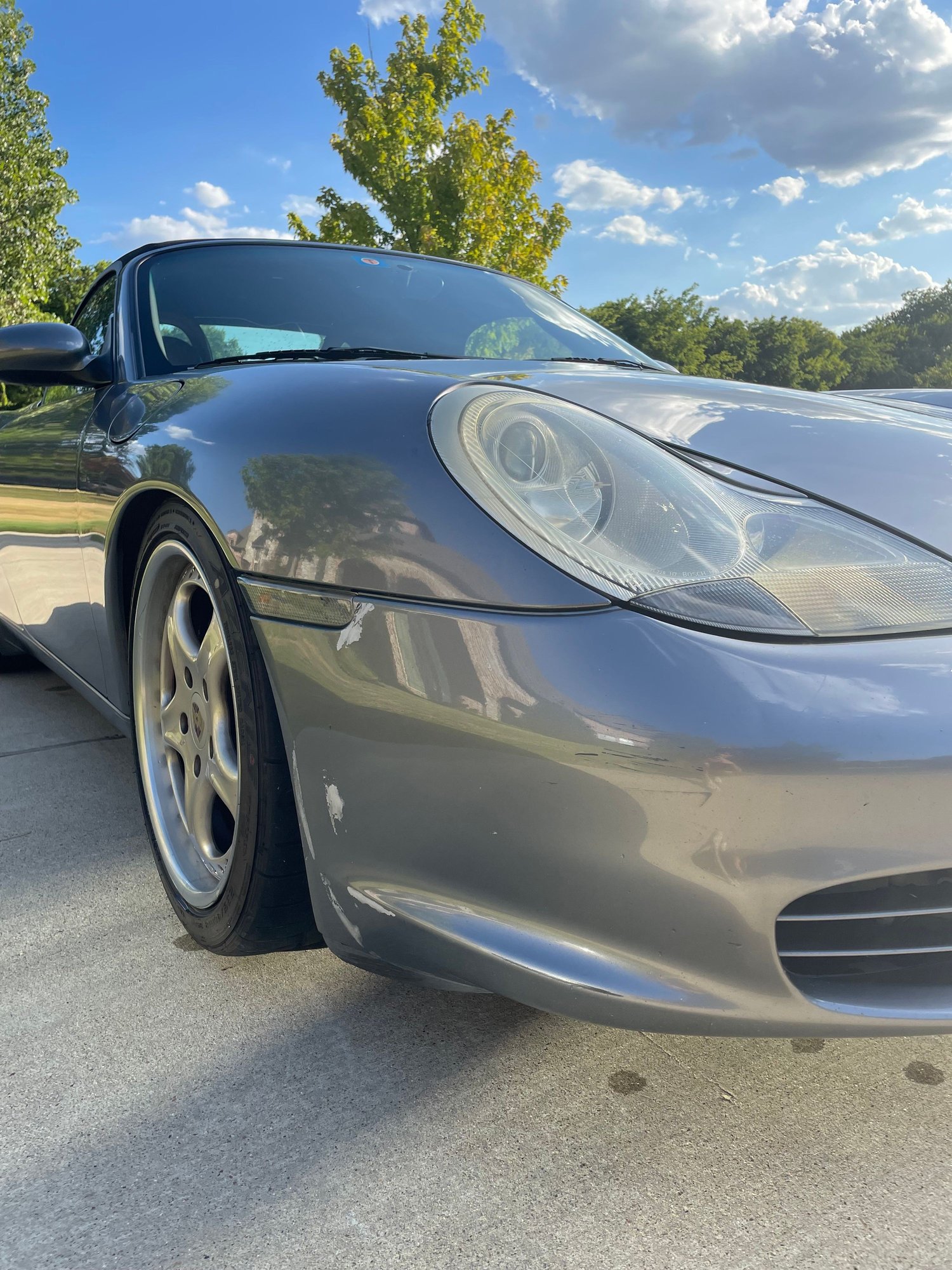 2001 Porsche Boxster - 2001 Boxster S (Seal Gray) - Used - VIN WP0CB29841U660645 - 70,500 Miles - 6 cyl - 2WD - Manual - Convertible - Gray - Fairview, TX 75069, United States