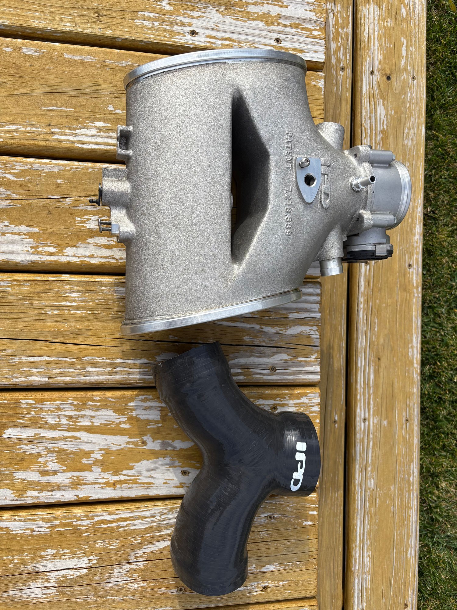 Engine - Intake/Fuel - IPD plenum w/ 82mm throttle body for 981 GT4/Spyder - Used - 2016 Porsche Cayman GT4 - Elk Grove Village, IL 60007, United States