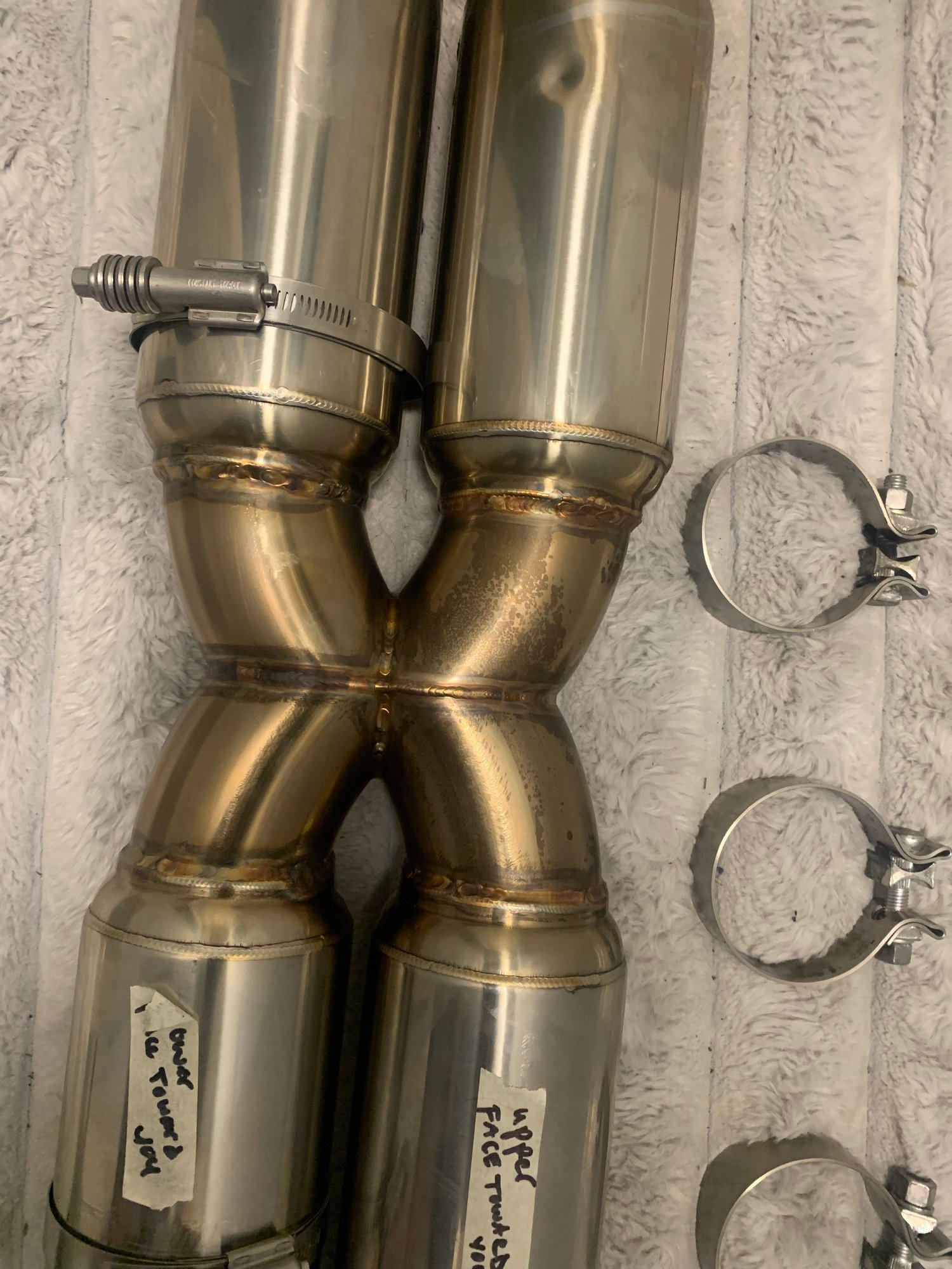 Engine - Exhaust - 997.1 Turbo Markski 3” Catless X Pipe - Used - All Years  All Models - Niles, OH 44446, United States