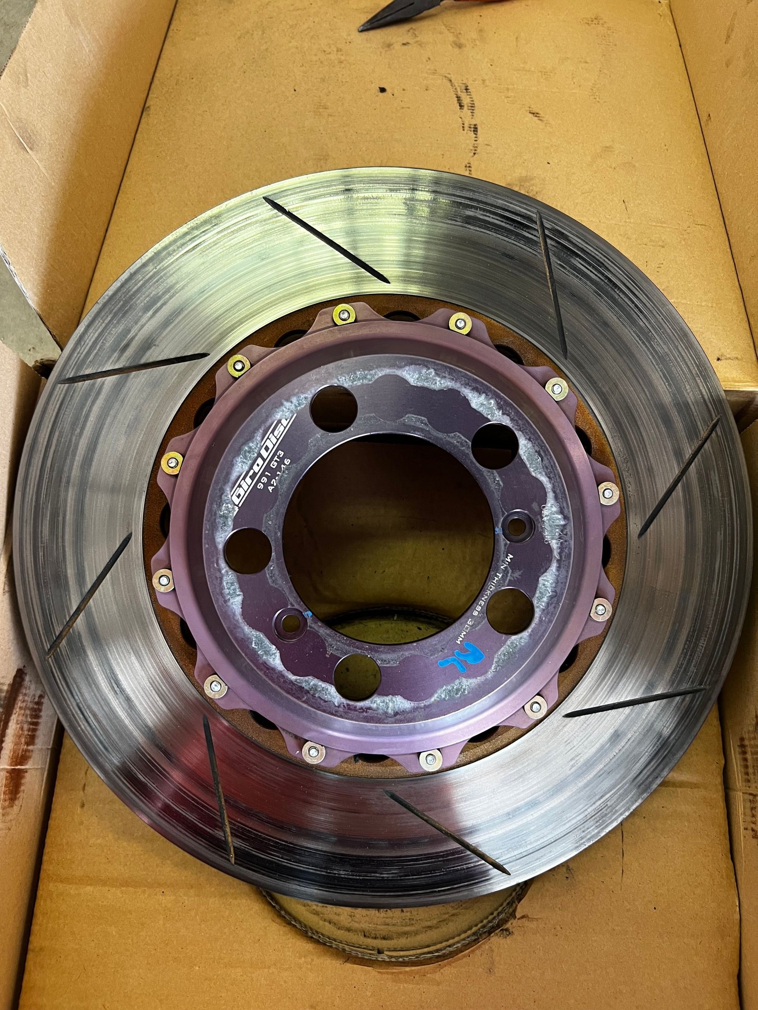 Brakes - 991.1 GT3 Gyrodisks and Ferodo Pads - Used - 2014 to 2016 Porsche GT3 - Houston, TX 77008, United States