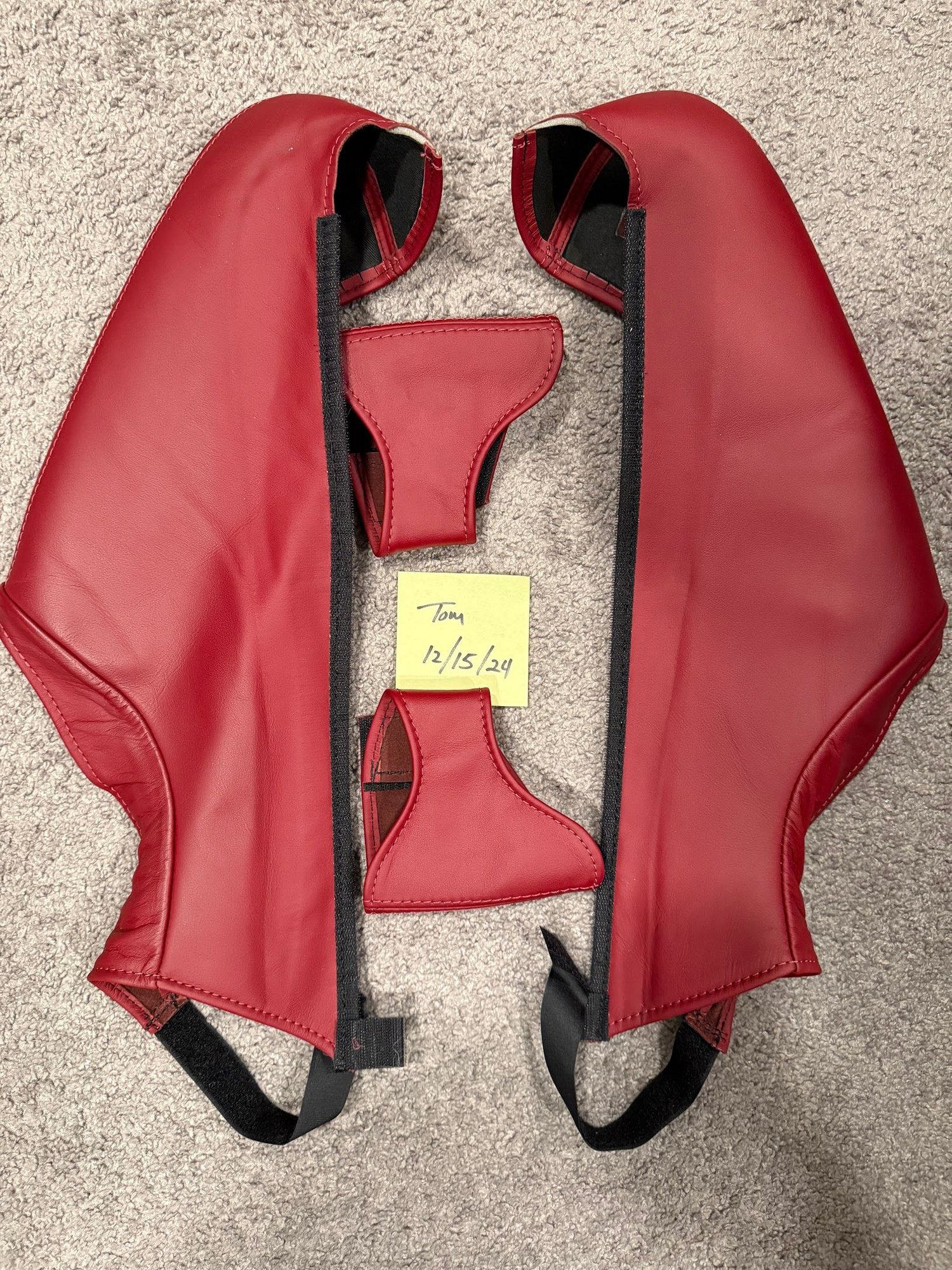 Interior/Upholstery - Edguard for Porsche carbon bucket seats - Red - Used - 2018 to 2022 Porsche GT3 - Mountain View, CA 94043, United States