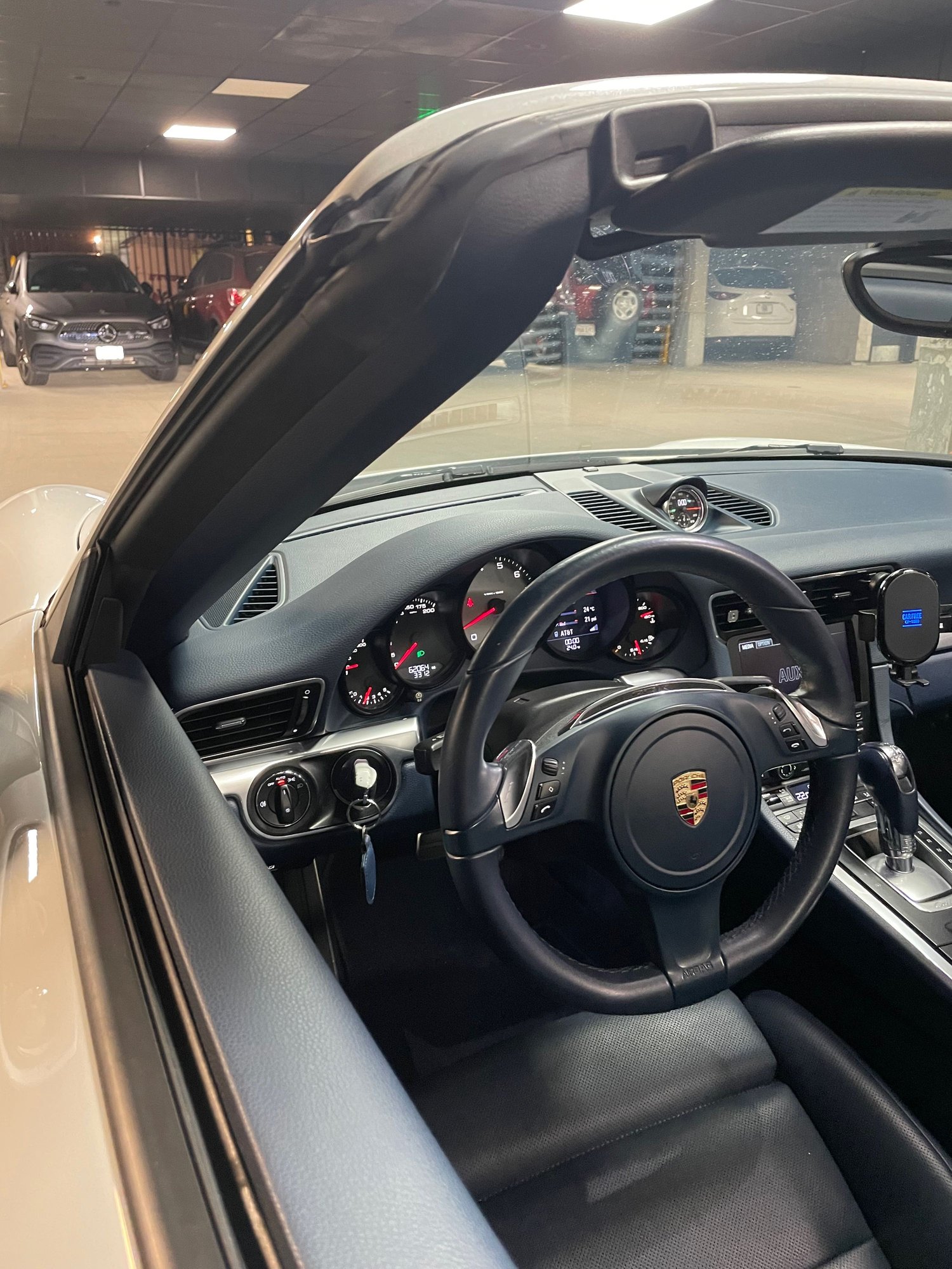 2013 Porsche 911 - 2013 Porsche 911 Carrera S Cabriolet for sale - Used - VIN WP0CB2A94DS155404 - 62,064 Miles - 6 cyl - 2WD - Automatic - Convertible - White - Charlestown, MA 02129, United States