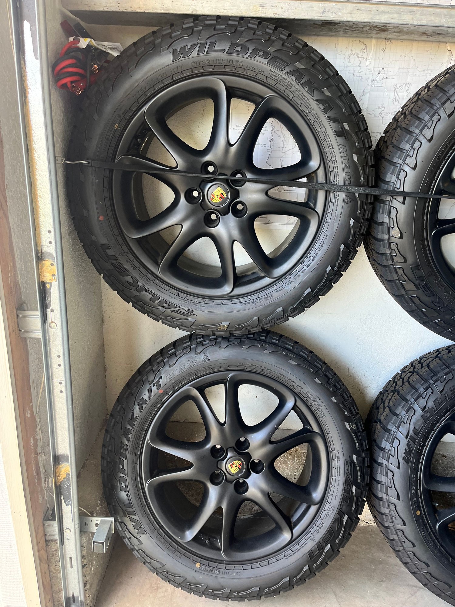 Wheels and Tires/Axles - 20” cayenne wheels with new Falken  Wildpeaks - Used - 2005 to 2012 Porsche Cayenne - Carlsbad, CA 92081, United States