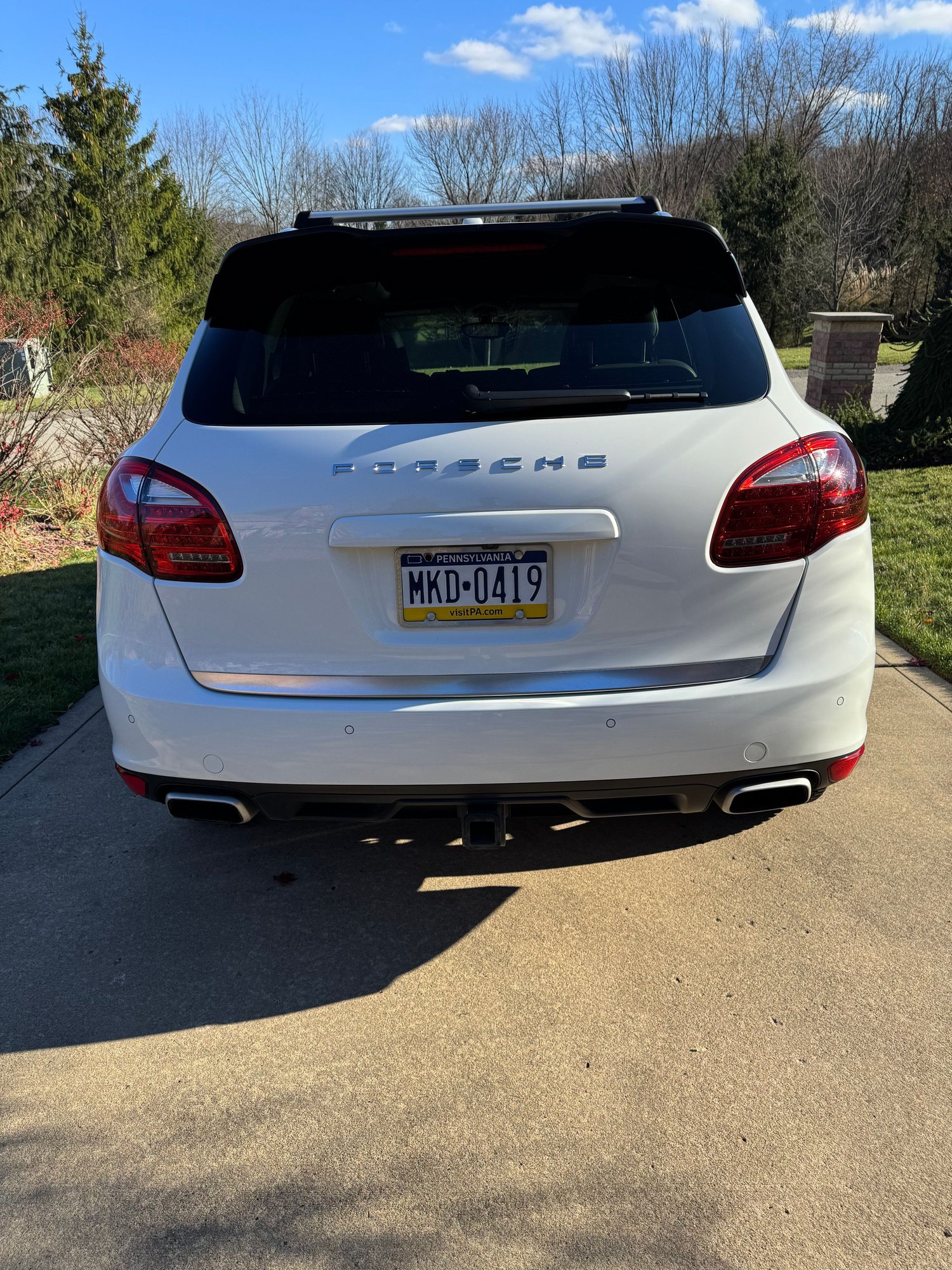 2013 Porsche Cayenne - 2013 Porsche Cayenne Diesel - RARE w/ air suspension + PASM and more - recent maint. - Used - VIN WP1AF2A28DLA38089 - 108,400 Miles - 6 cyl - AWD - Automatic - SUV - White - Pittsburgh, PA 15367, United States