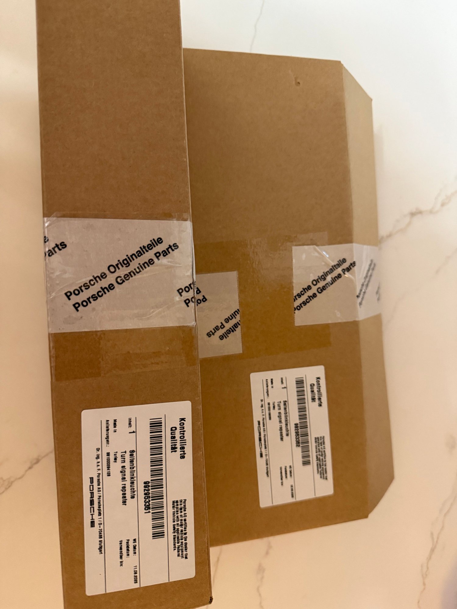 Lights - Porsche 992.2 clear side markers (new) - New - All Years  All Models - Wilmette, IL 60091, United States