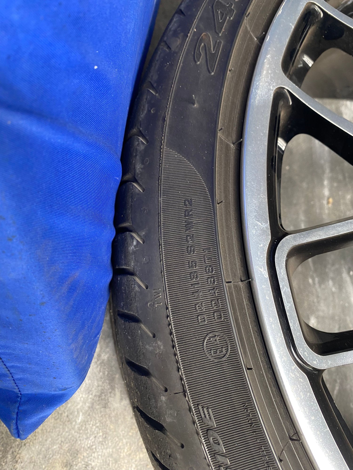 Wheels and Tires/Axles - 2015 turbo S stock wheels center hub, great shape with P Zero tires. - Used - 0  All Models - Mt Pleasant, SC 29466, United States