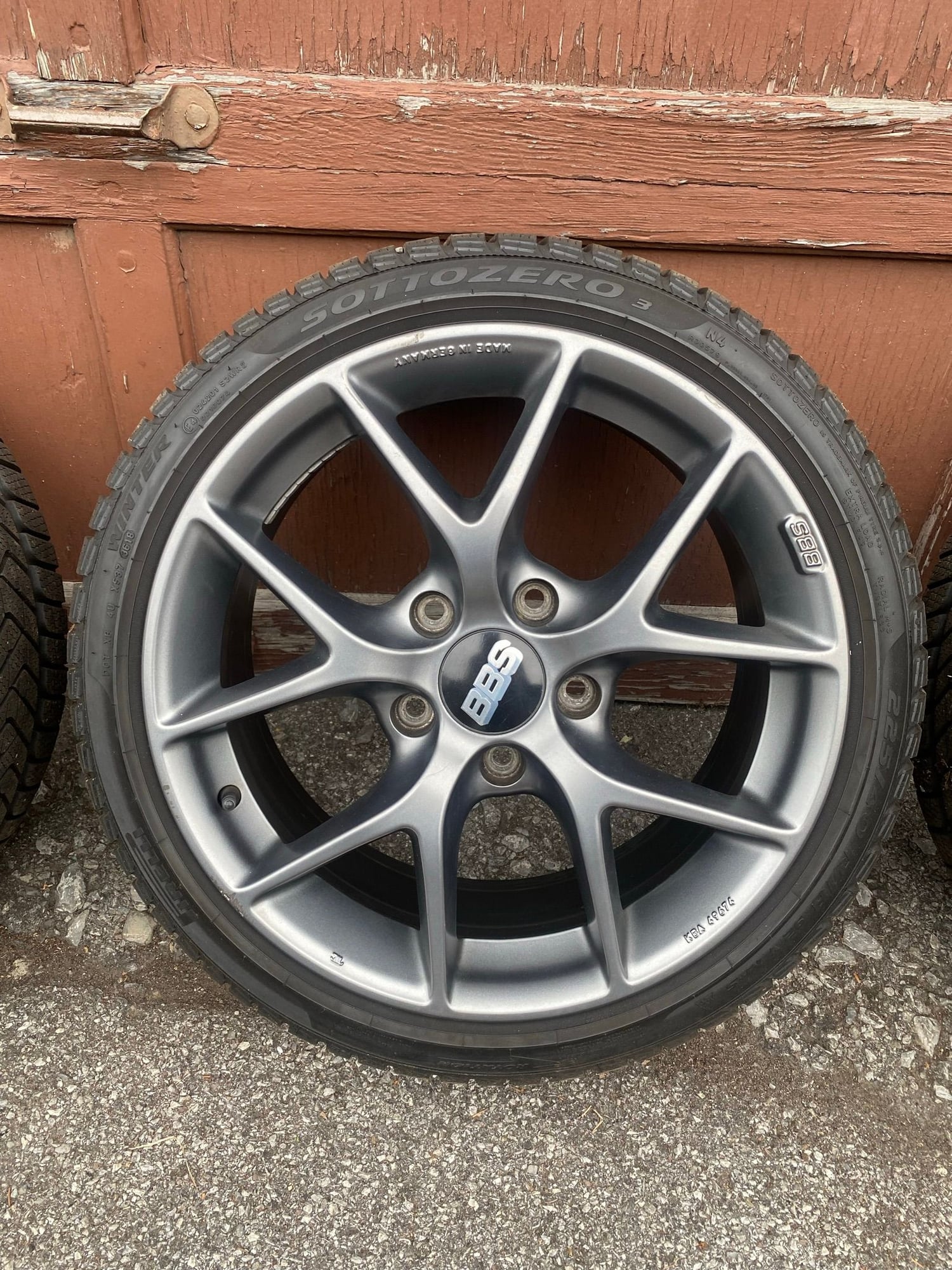 Wheels and Tires/Axles - 18" BBS Winter Wheel/Tire Package - Used - 0  All Models - Rochester, NY 14620, United States