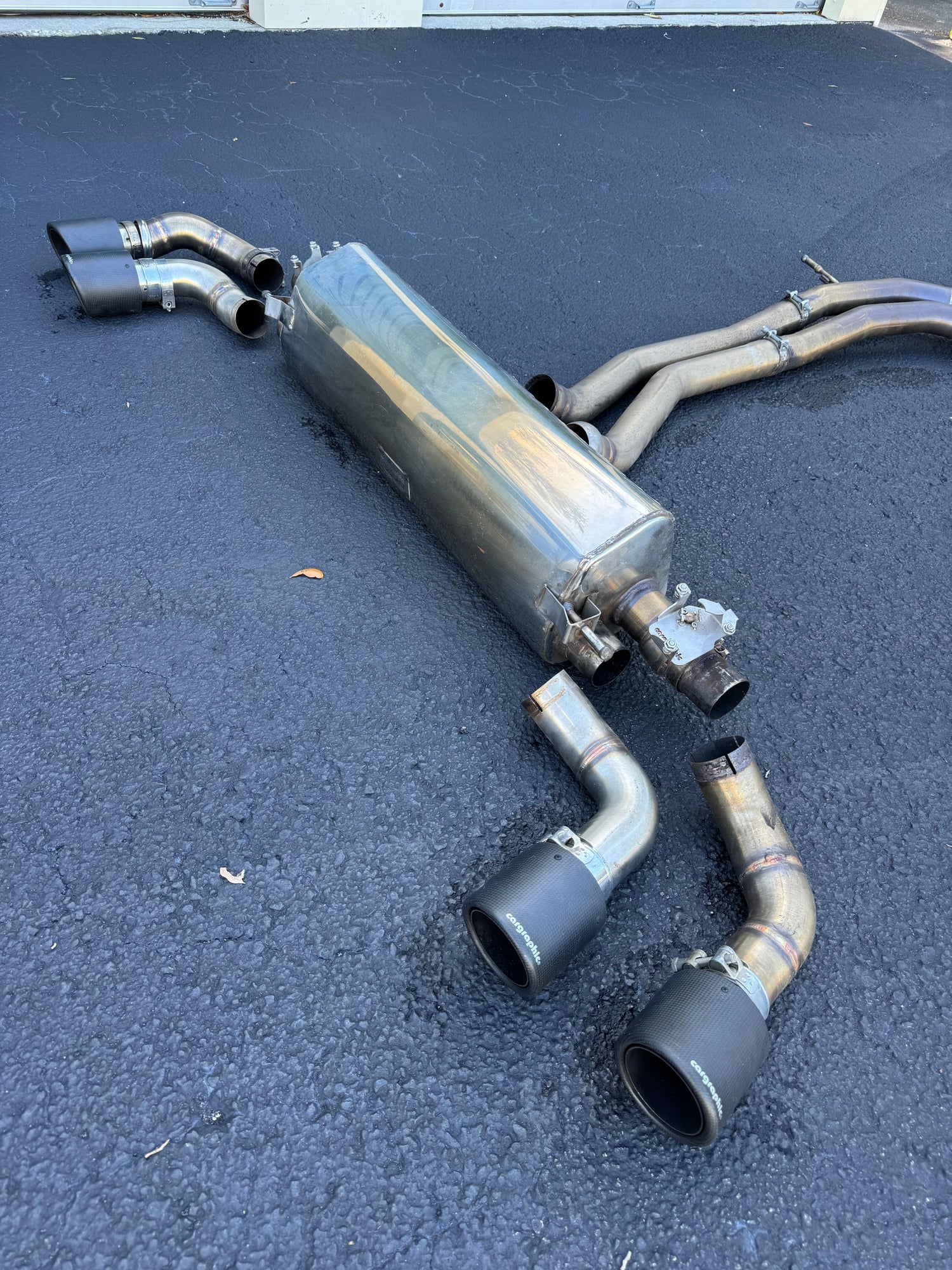 Engine - Exhaust - Capristo | 2019+ Cayenne Turbo 9Y0 | Exhaust | Carbon Fiber Tips - Used - All Years  All Models - Winter Springs, FL 32708, United States