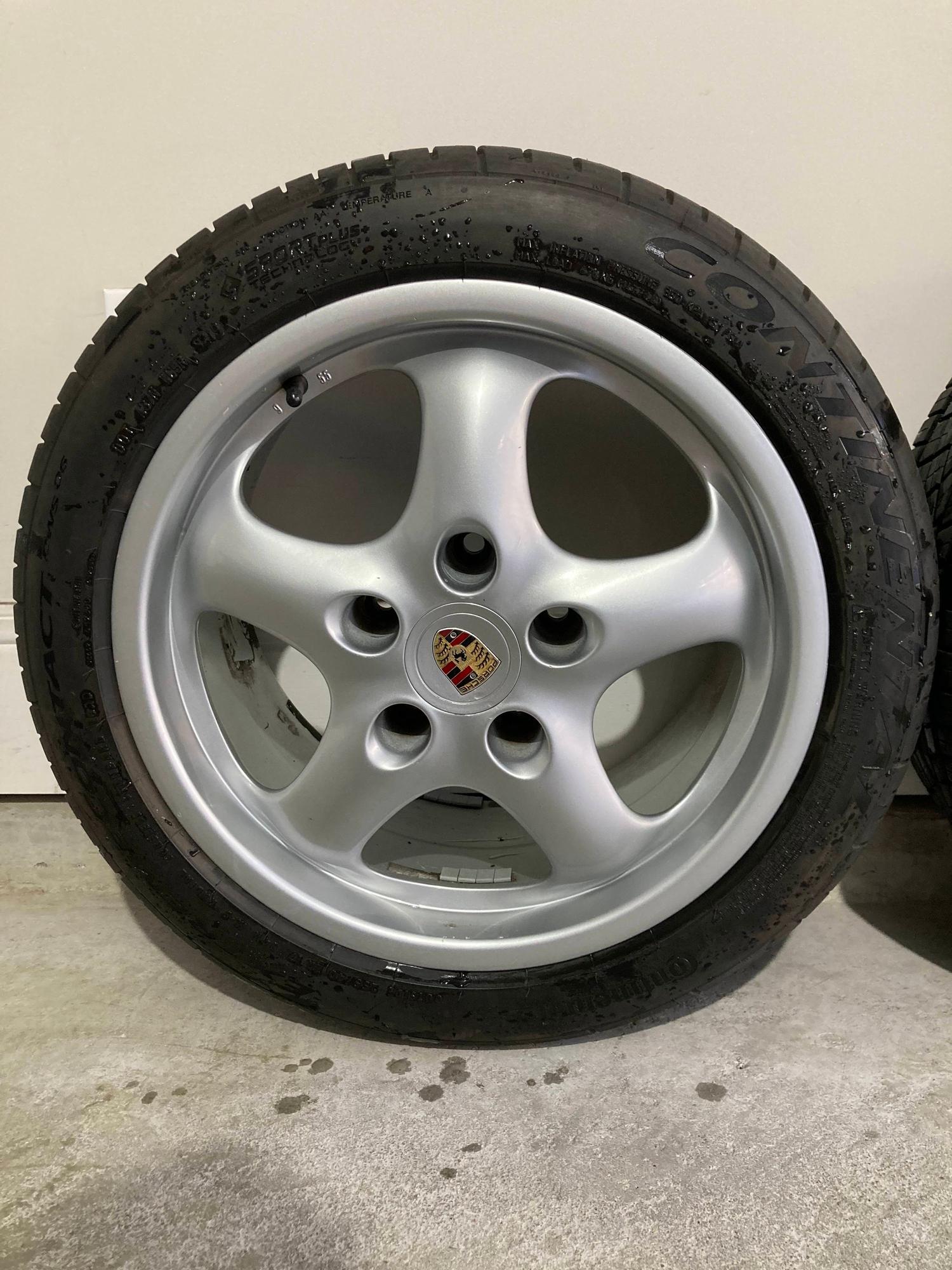 Wheels and Tires/Axles - Great deal on Porsche Cup II tire/wheel combo - Used - 1995 to 1998 Porsche 911 - Houston, TX 77008, United States
