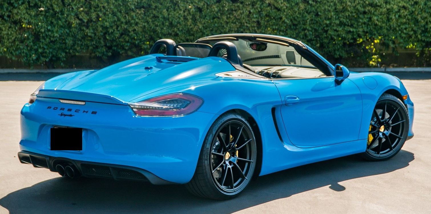 WTB: 981 Boxster Spyder in Blue - Rennlist - Porsche Discussion Forums