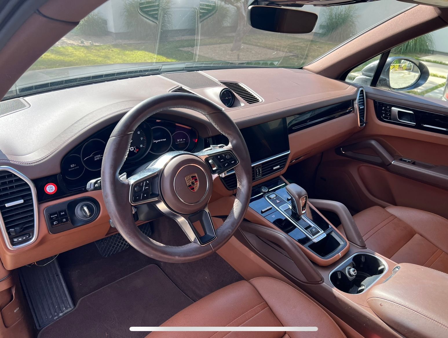2019 Porsche Cayenne - 2019 Cayenne-Quartzite Grey Metallic ext, Club Leather- Truffle/Cohiba Brown . 47k mi - Used - VIN WP1AA2AY1KDA12900 - 47,000 Miles - 6 cyl - 4WD - Automatic - SUV - Gray - Walnut Creek, CA 94598, United States