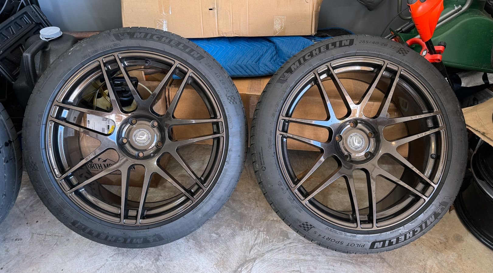 Wheels and Tires/Axles - Bespoke Forgestar F14, Michelin PS4S wheel/tire set for Cayenne Turbo - Used - All Years Porsche Cayenne - Leesburg, VA 20176, United States