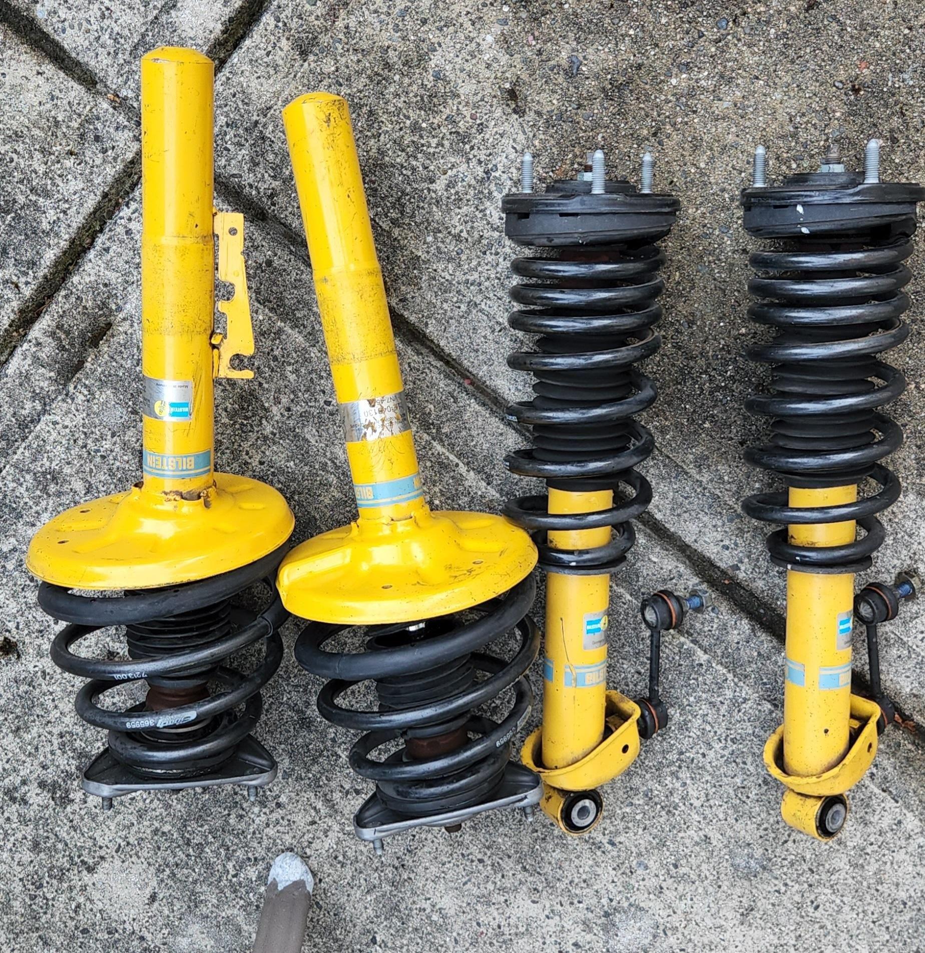 Bilstein Shocks with Eibach Prokit Lowering Springs for Porsche 911