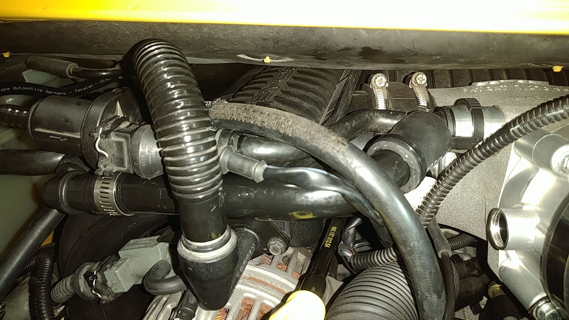 Oil Catch Can Installation, Vacuum Canister Relocation Page 2