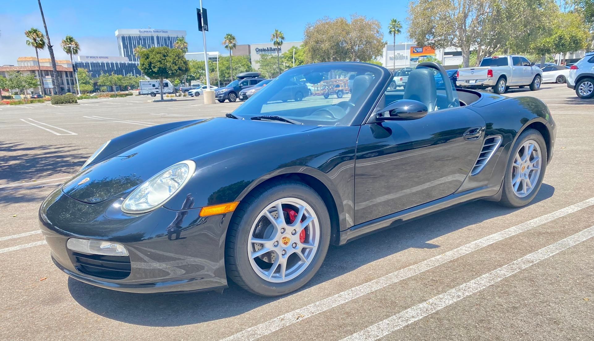 2006 Porsche Boxster - 2006 Porsche Boxster - Manual, New PS2 Michelin Tires - Used - VIN WP0CA29856U712603 - 94,000 Miles - 6 cyl - 2WD - Manual - Convertible - Black - Redondo Beach, CA 90277, United States