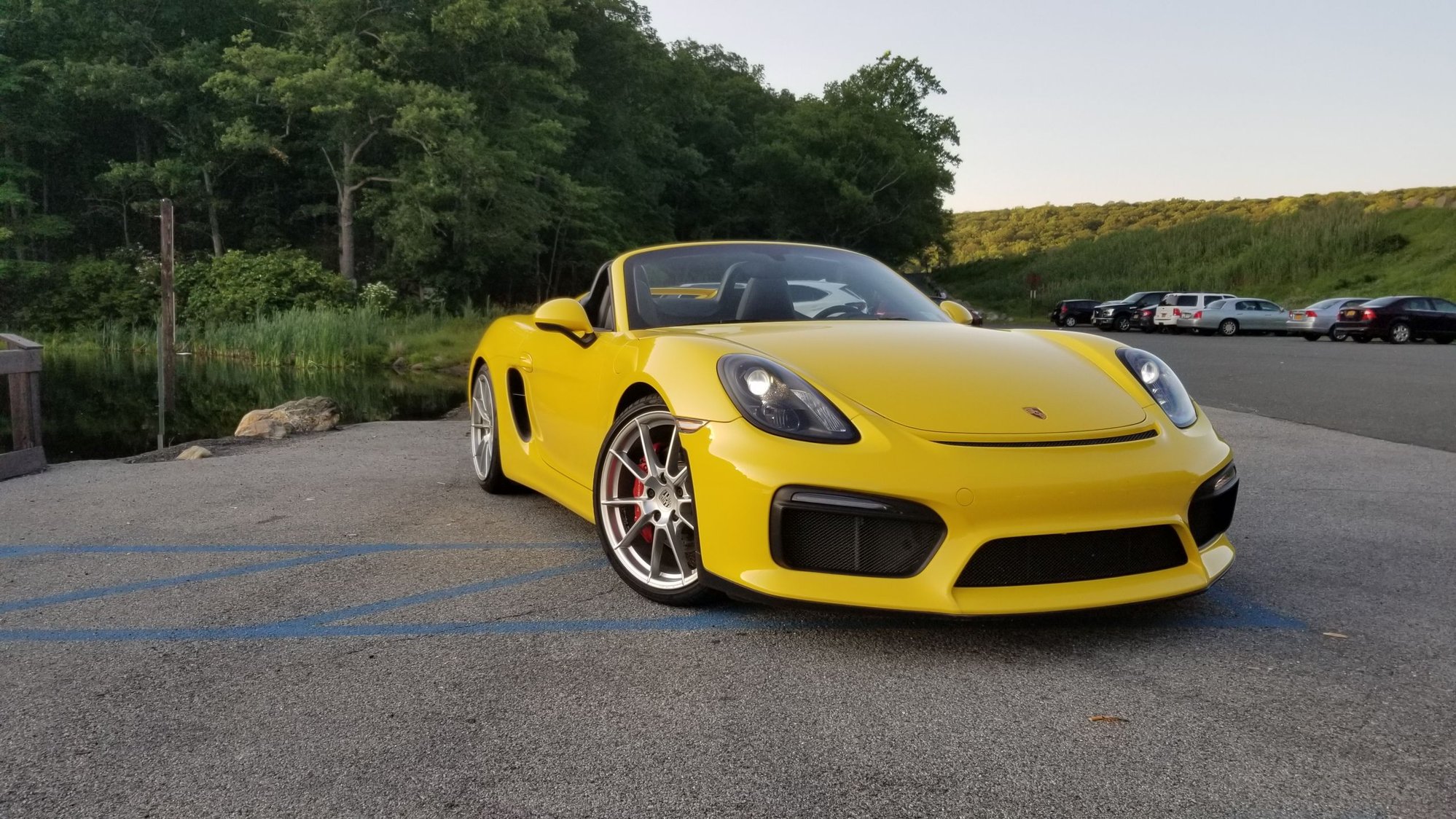 2016 Porsche Boxster - 2016 Racing Yellow Boxster Spyder - Original Owner!Clean Car!- $79,900 - Used - VIN WP0CC2A89GS152717 - 14,850 Miles - 6 cyl - 2WD - Manual - Convertible - Yellow - Suffern, NY 10901, United States