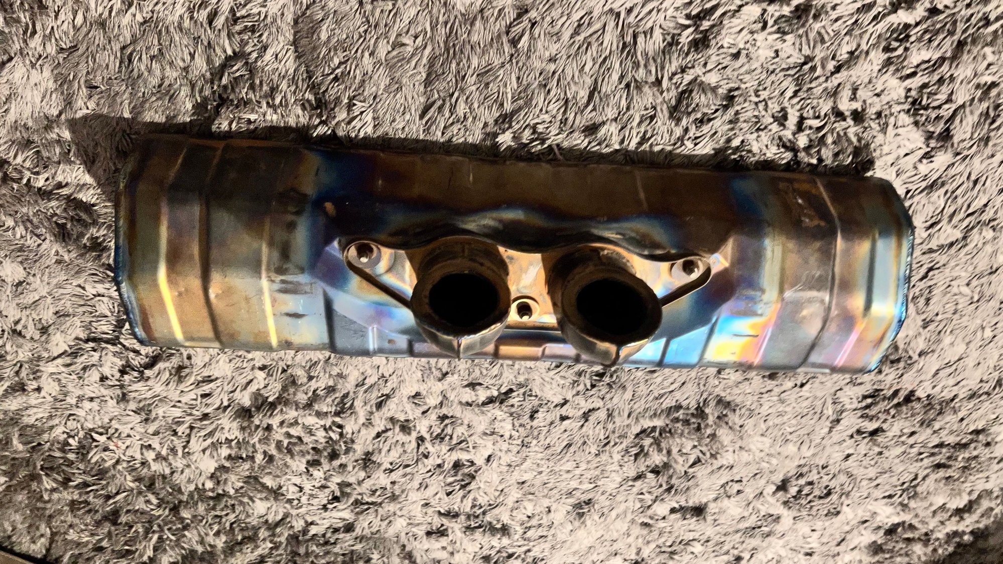 Engine - Exhaust - GT3RS Titanium Muffler - Used - All Years Porsche All Models - Chicago, IL 60607, United States