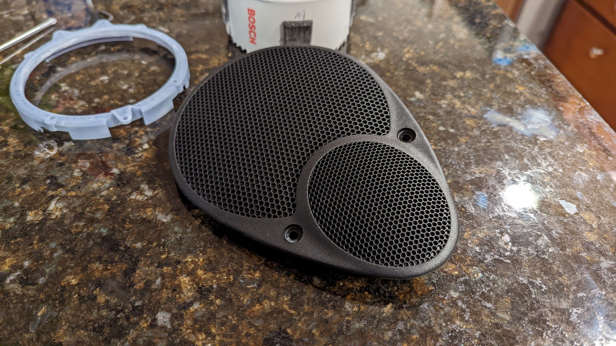 Modifying speaker delete grilles for aftermarket speakers Rennlist