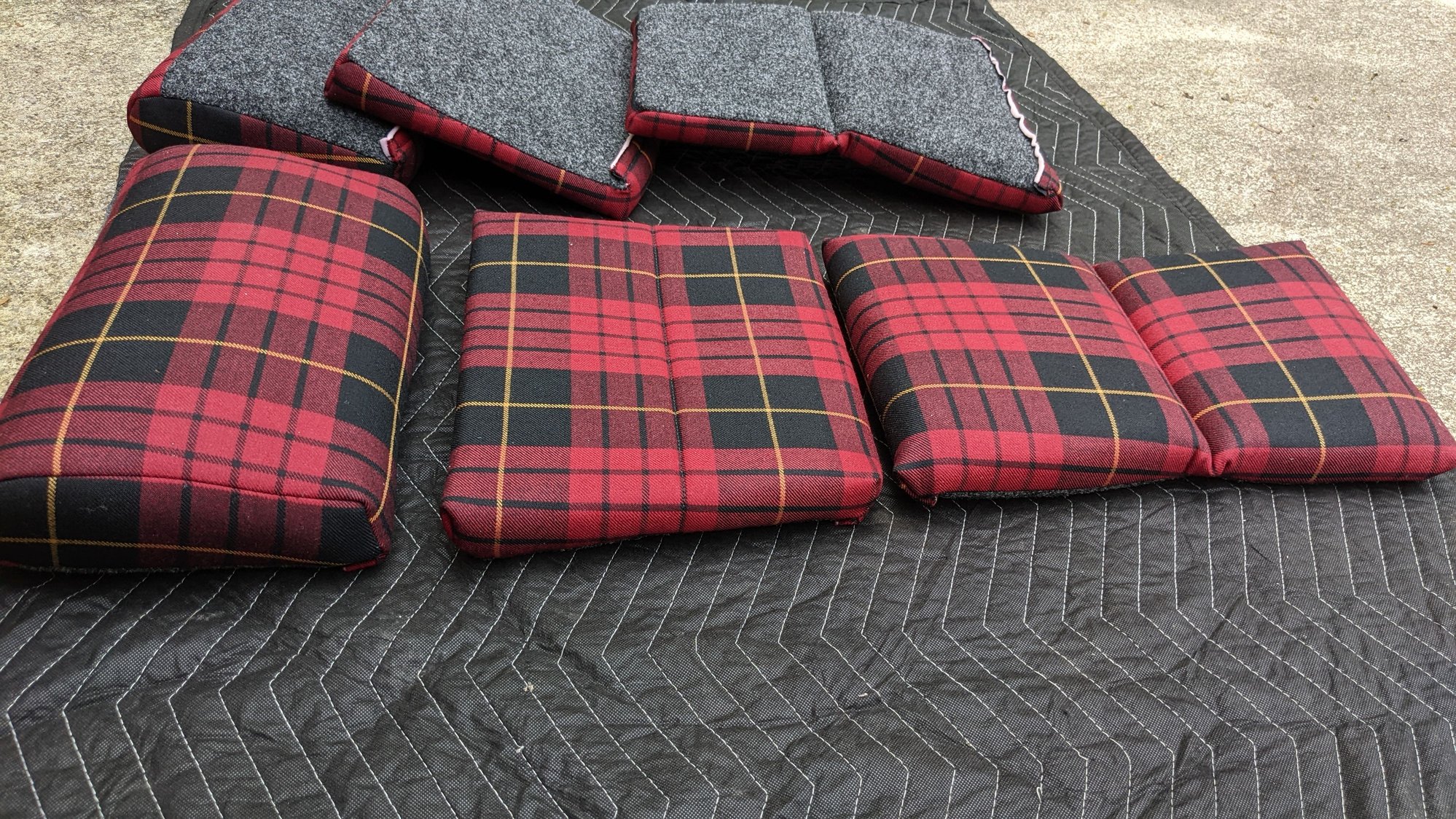 Interior/Upholstery - New tartan seat inserts/pads - New - 0  All Models - Bloomington, IN 47408, United States