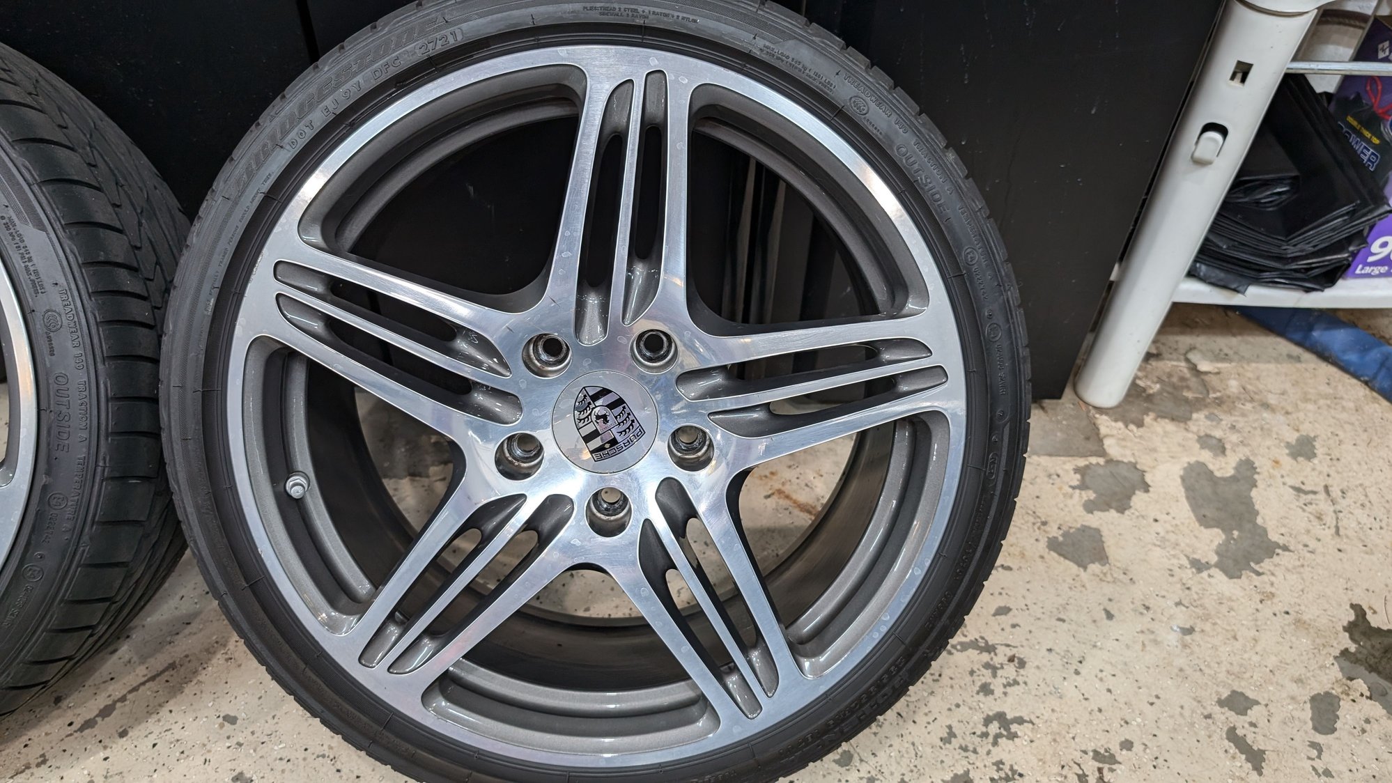 Wheels and Tires/Axles - Turbo wheels (997.1) with tires and TPMS - Used - All Years Porsche 911 - Pittsburgh, PA 15215, United States