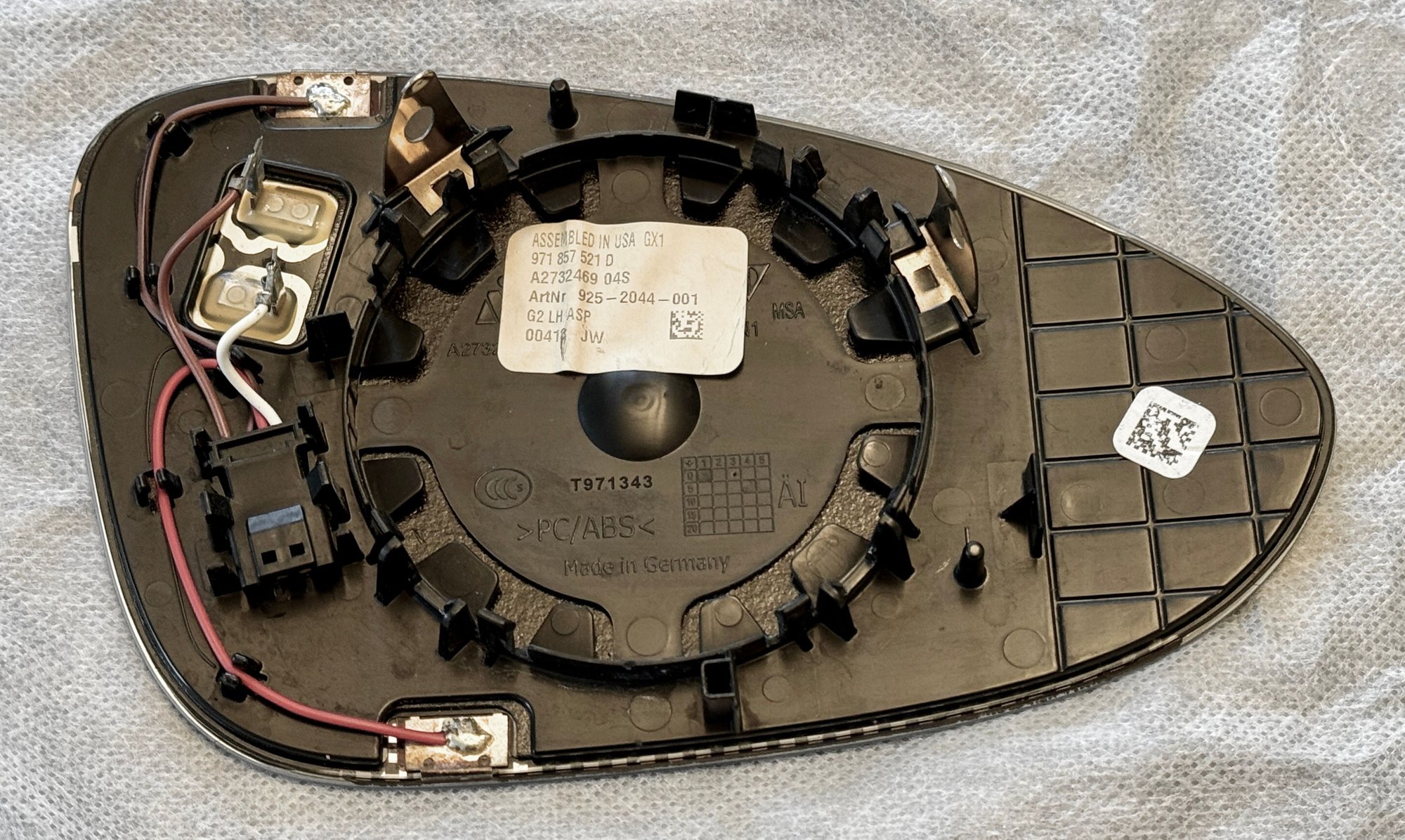 Exterior Body Parts - Aspheric (wide angle) mirrors for panamera 971, heat and auto dim - Used - 2017 to 2024 Porsche Panamera - Mettawa, IL 60045, United States