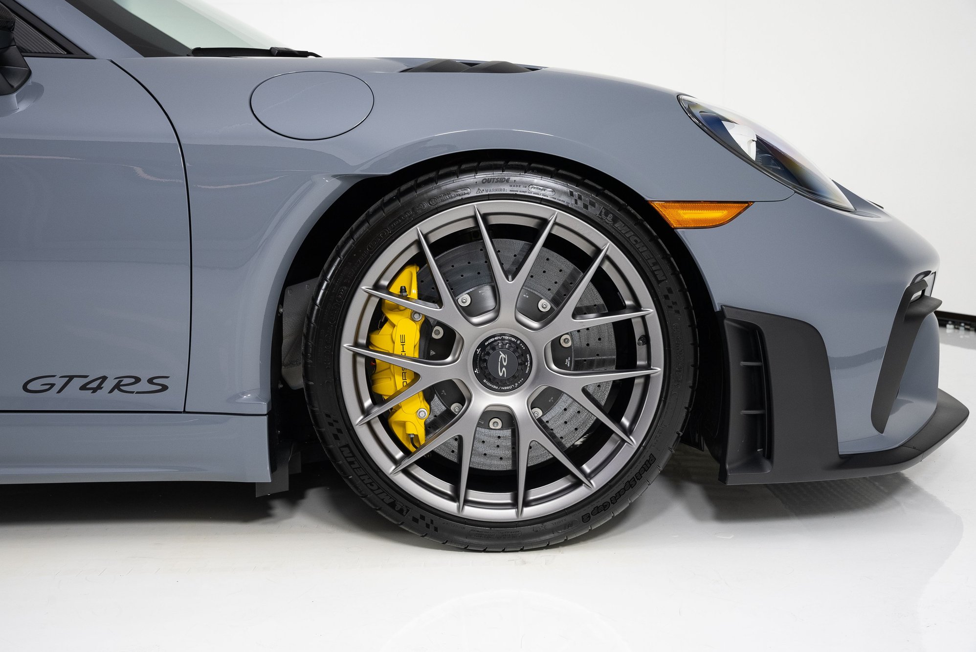2023 Porsche 718 - Weissach GT4RS w/ Delivery Miles - Arctic Grey - Used - VIN WP0AE2A84PS280297 - 71 Miles - 6 cyl - 2WD - Automatic - Coupe - Gray - Murrieta, CA 92562, United States