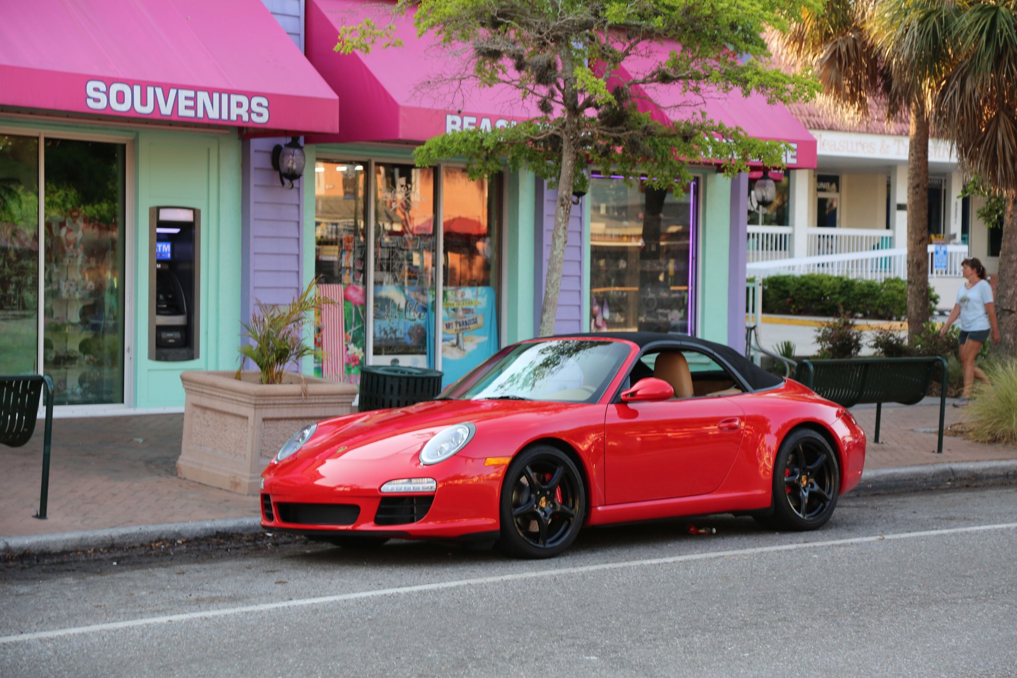 2010 Porsche 911 - 2010 911S Cabriolet  Guards Red / Beige Interior Black Soft Top - Used - VIN WPOCB2A94AS754086 - 48,600 Miles - 6 cyl - 2WD - Manual - Convertible - Red - Sarasota, FL 34231, United States