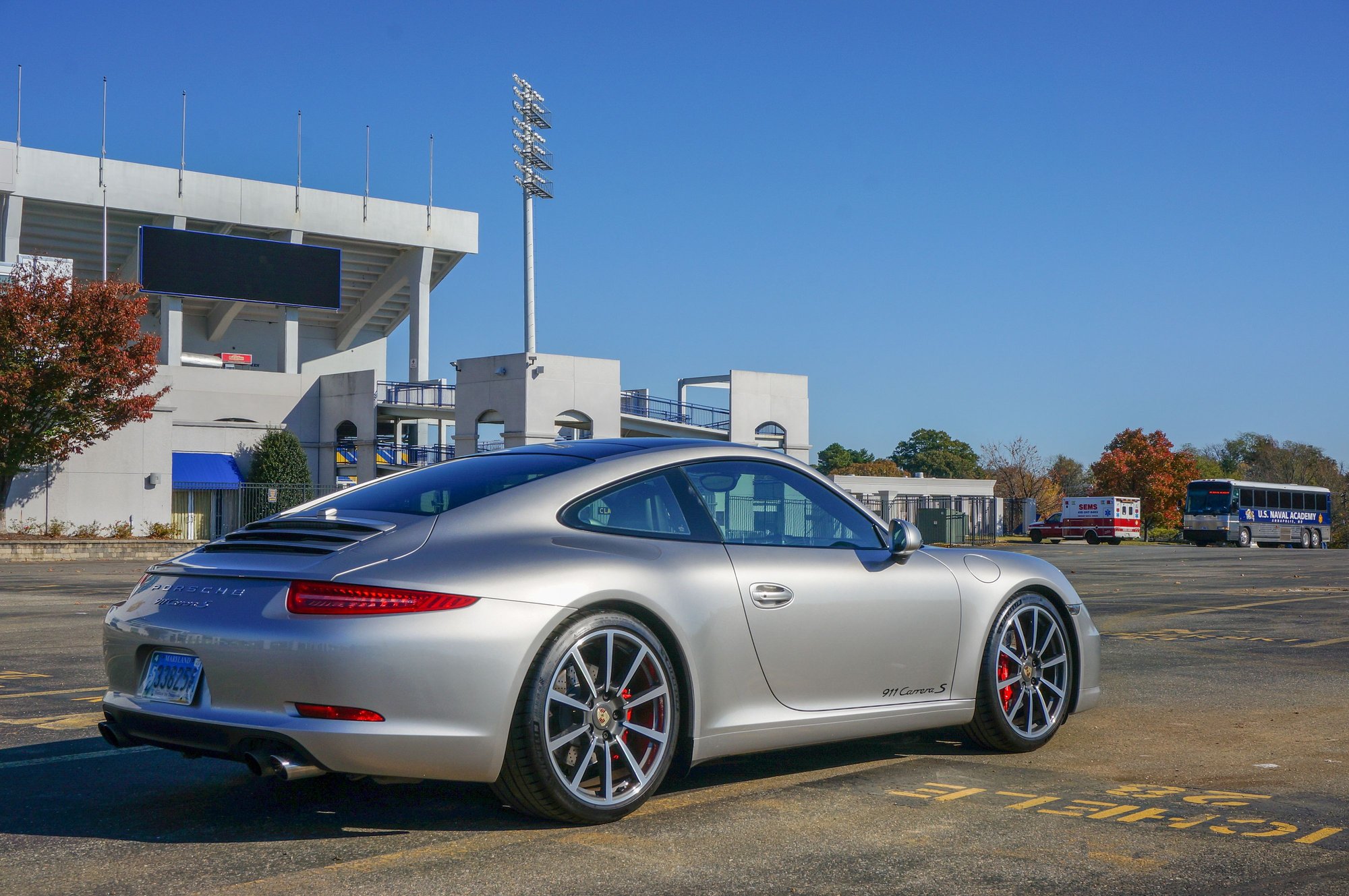 2013 Porsche 911 - 2013 911 Carrera S - Platinum Silver Metallic -35K -Loaded - Used - VIN wp0ab2a95ds122922 - 34,615 Miles - 6 cyl - 2WD - Automatic - Coupe - Silver - Annapolis, MD 21401, United States