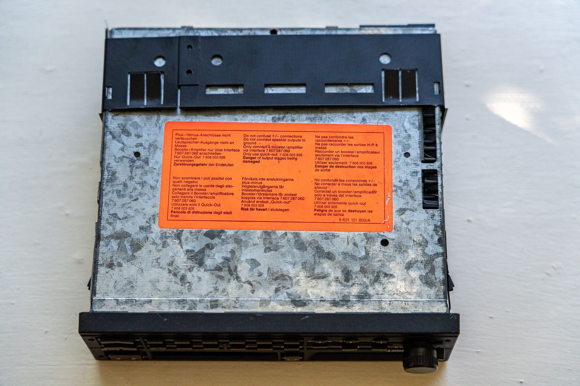 Interior/Upholstery - Blaupunkt Reno SQR 46 - Cassette Radio with  Amp - Used - 1990 to 1994 Porsche 911 - Wynnewood, PA 19096, United States