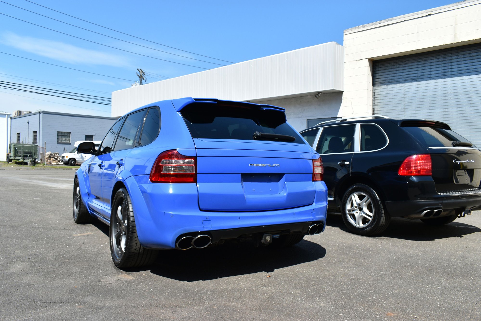 2005 Porsche Cayenne - Techart MAGNUM Porsche 955 Cayenne Turbo - Very RARE - Used - VIN WP1AC29P85LA91661 - 201,000 Miles - 8 cyl - AWD - Automatic - SUV - Blue - Fairfield, CT 06824, United States