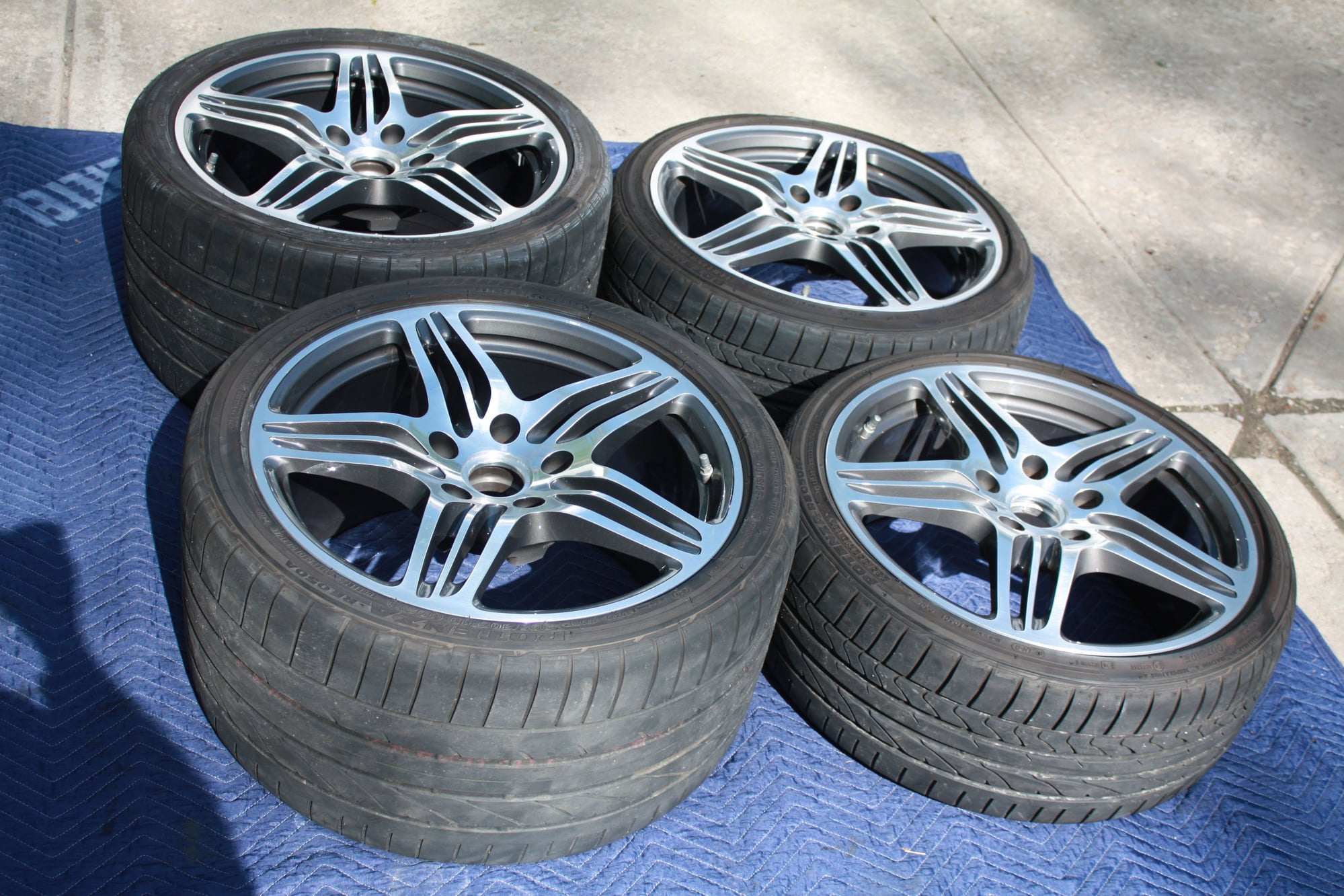 Wheels and Tires/Axles - 997 Turbo Wheels and Tires - Used - 2007 Porsche 911 - Pewaukee, WI 53072, United States