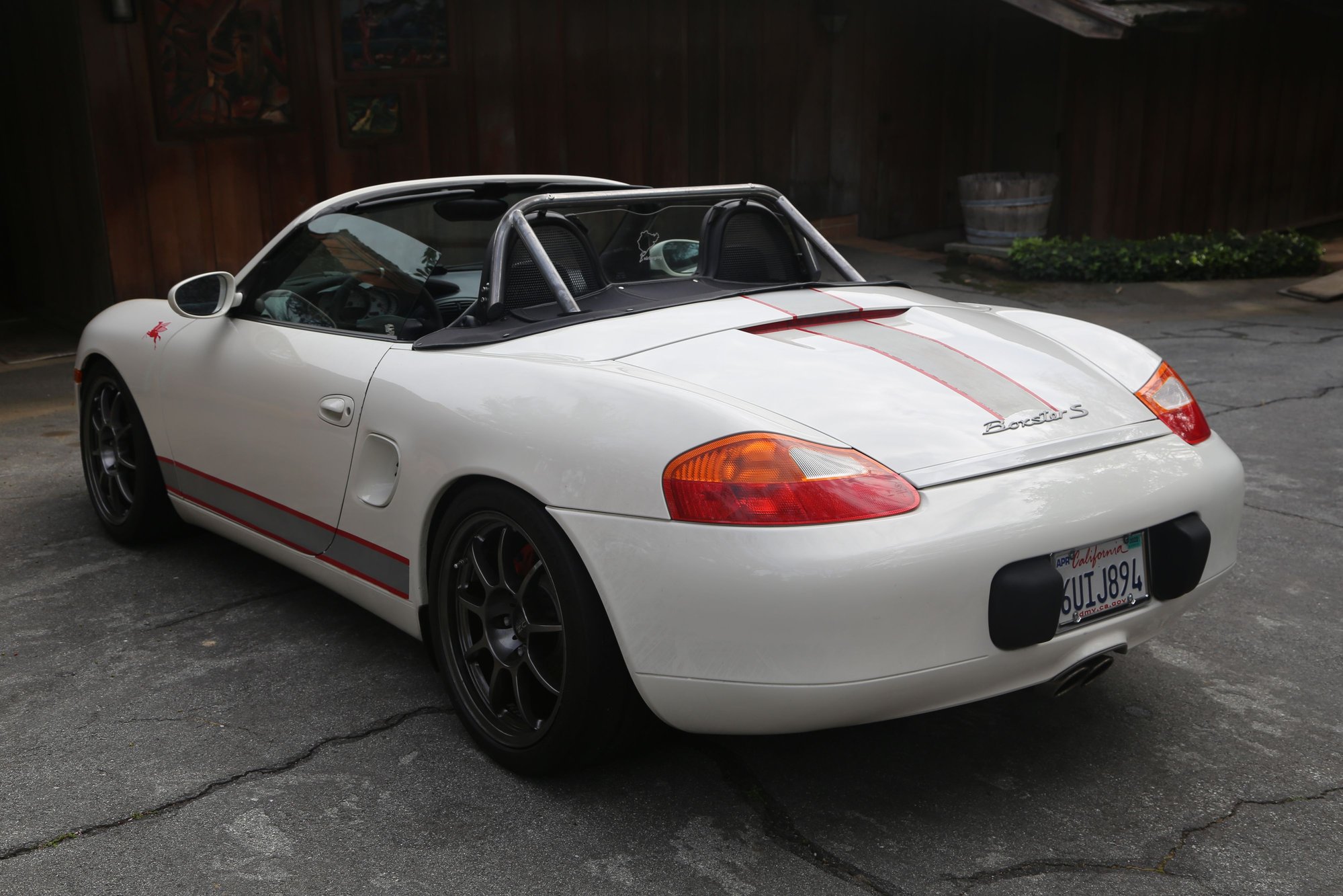 2001 Porsche Boxster - Custom Modified Boxster S 2001, concours winner - Used - VIN WP0CB29871U664821 - 68,000 Miles - 6 cyl - Manual - Convertible - White - Woodside, CA 94062, United States