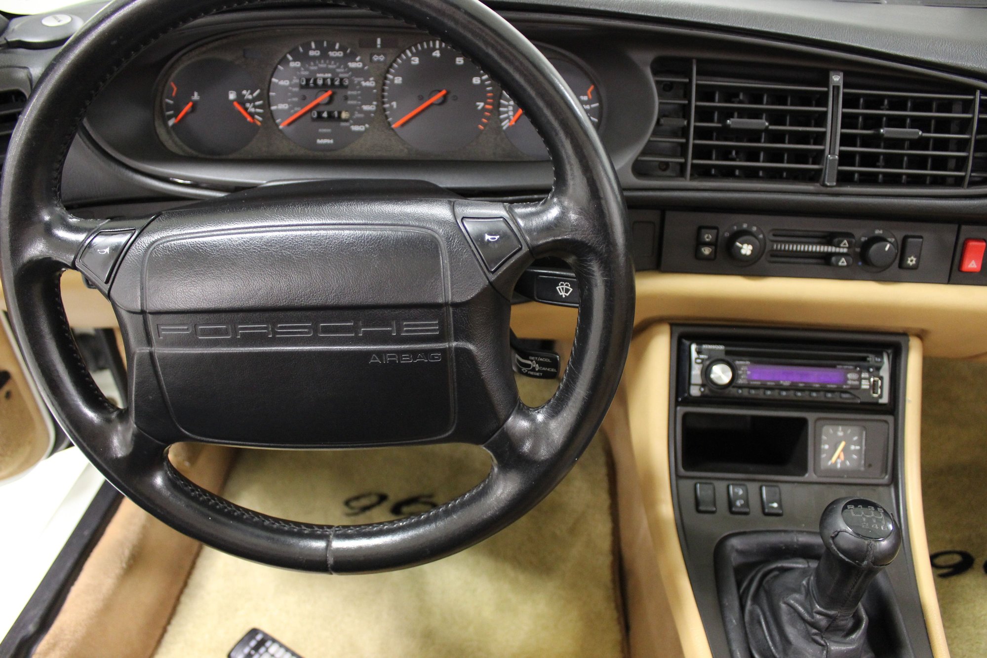 1994 Porsche 968 - 1994 Porsche 968 Cabriolet - Used - VIN WP0JB0922KS860833 - 79,123 Miles - 4 cyl - 2WD - Manual - Convertible - White - Chicago, IL 60618, United States