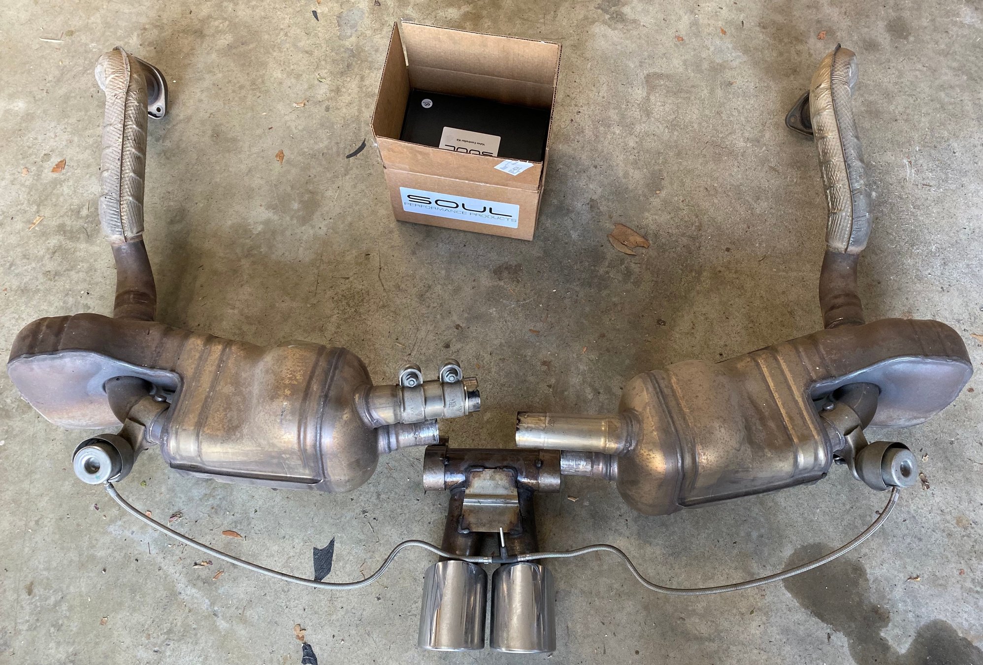 OEM PSE exhaust System for 981 with valve control kit Rennlist