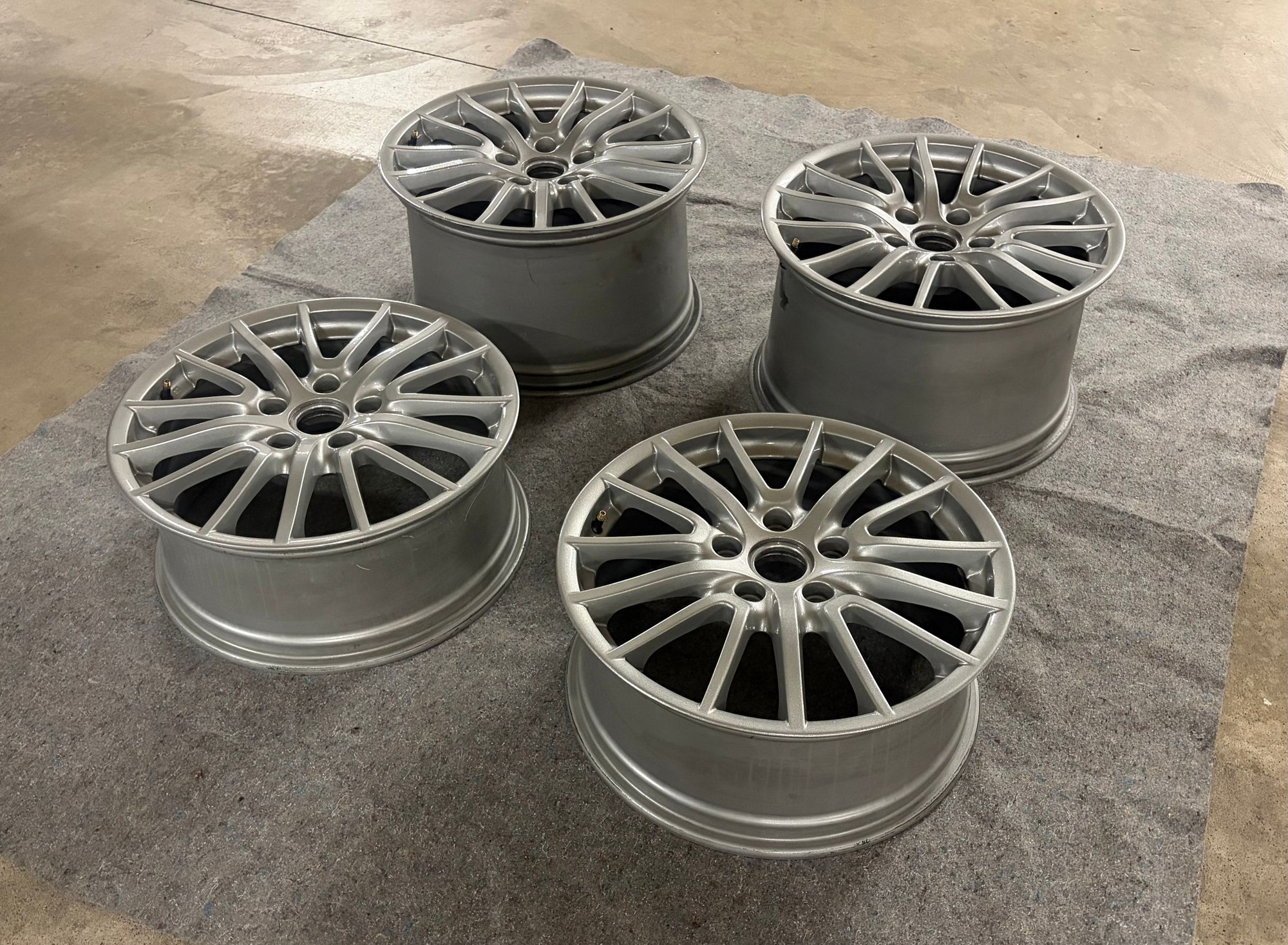 Wheels and Tires/Axles - Porsche 911-997 Carrera Sport Design OEM Genuine 19" Wheels & Center... - Used - -1 to 2027  All Models - Columbus, OH 43235, United States