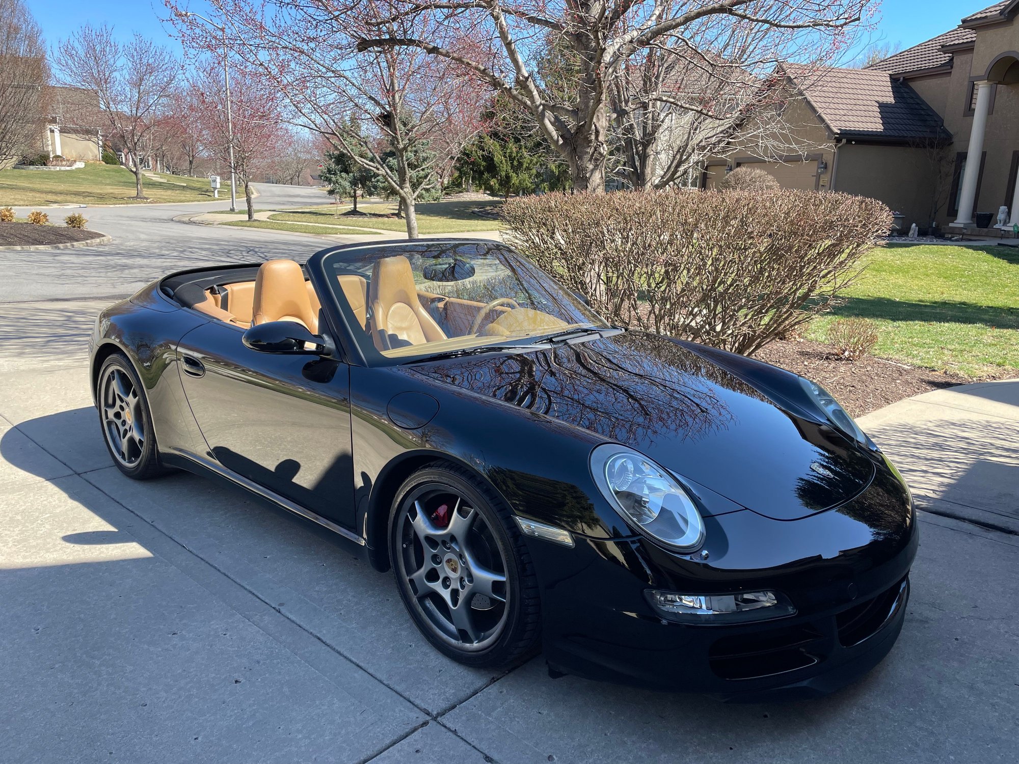 2006 Porsche 911 - 2006 Carrera S cab for sale. - Used - VIN WP0CB29986S768262 - 92,242 Miles - Automatic - Convertible - Black - Leawood, KS 66224, United States